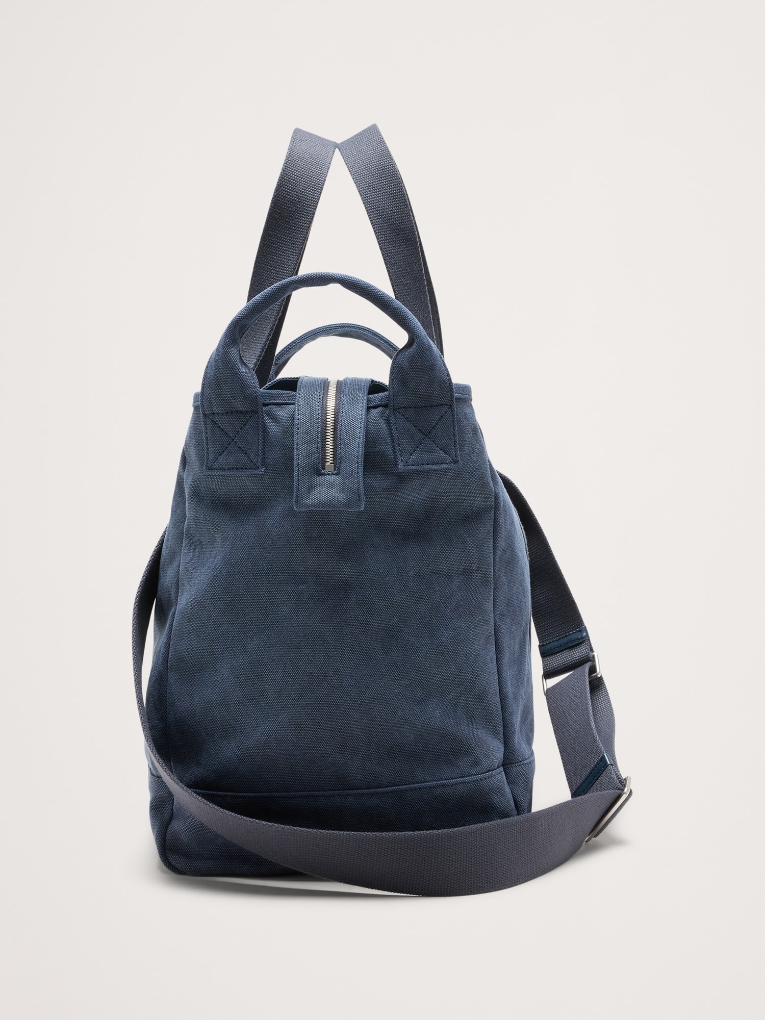 Image number 3 showing, Large Cotton Canvas Weekender Bag