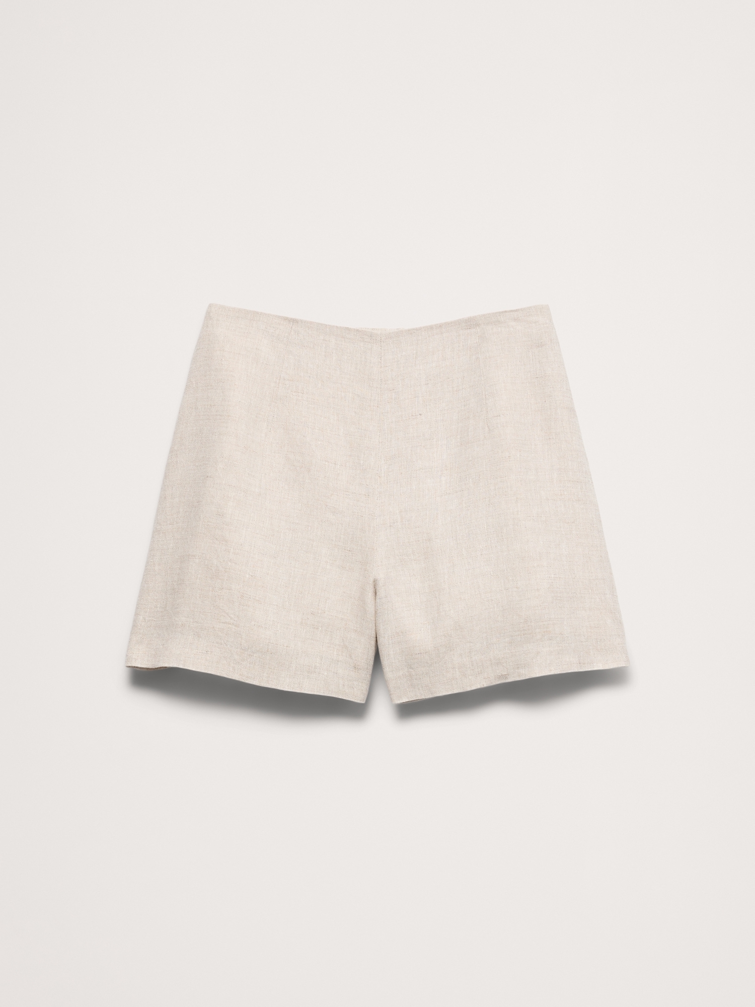 Image number 5 showing, High-Rise 3" Linen Short