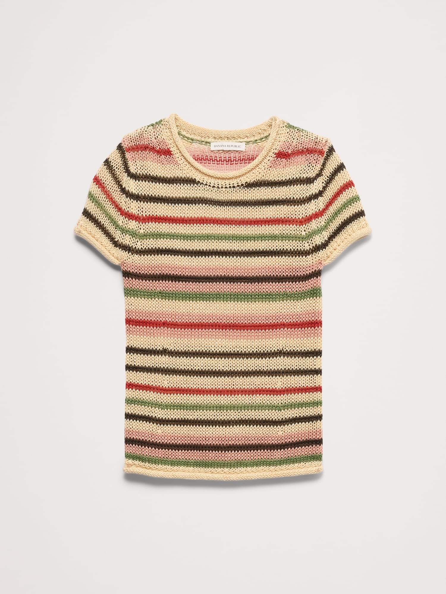 Image number 5 showing, Heirloom Linen Sweater Tee