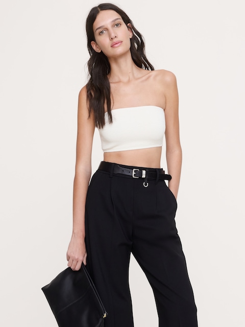 HAUT BANDEAU À EFFET SCULPTANT