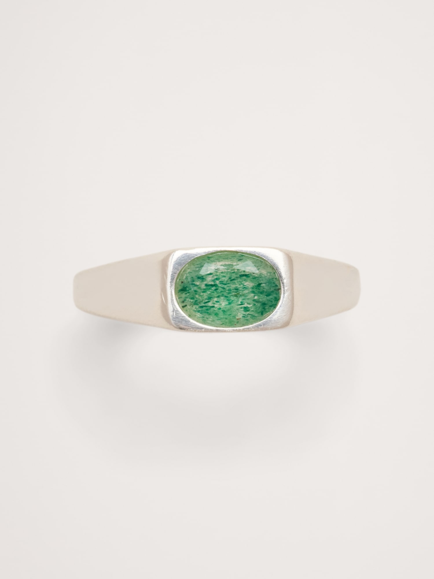 Image number 3 showing, Small Jade Signet Rng