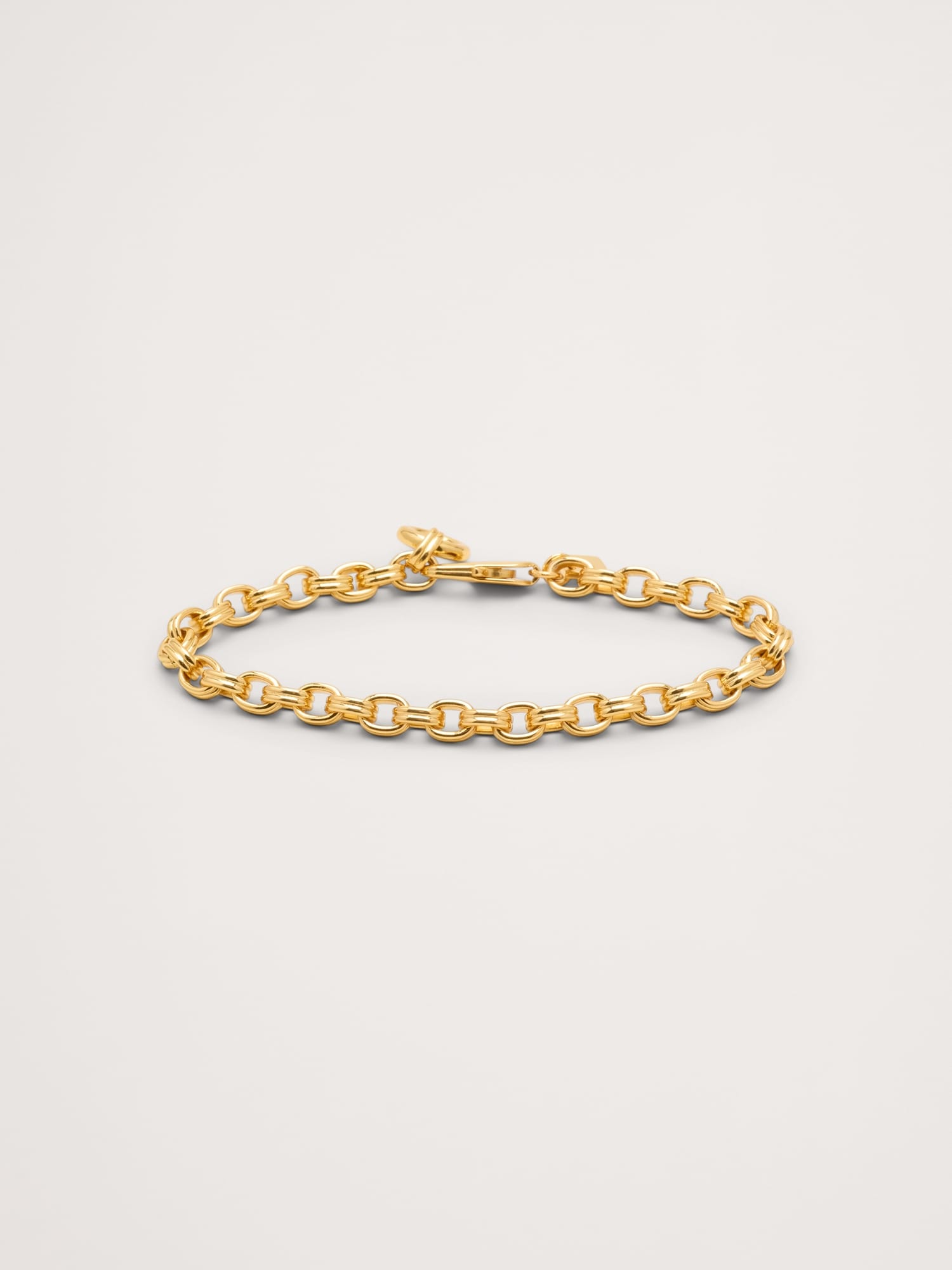 Mini Double Oval Link Chain Bracelet