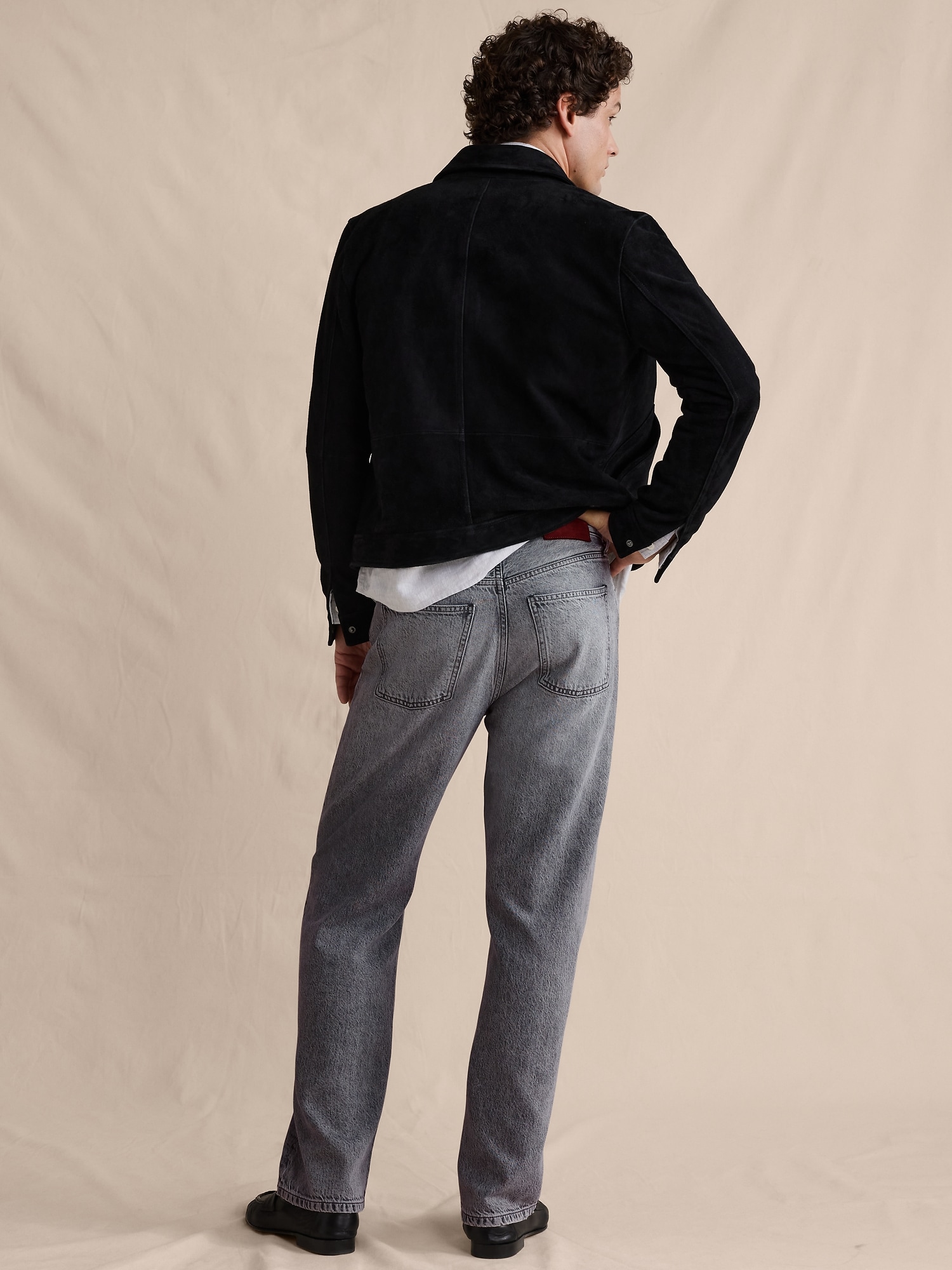Image number 2 showing, Relaxed-Straight Lightweight Jean