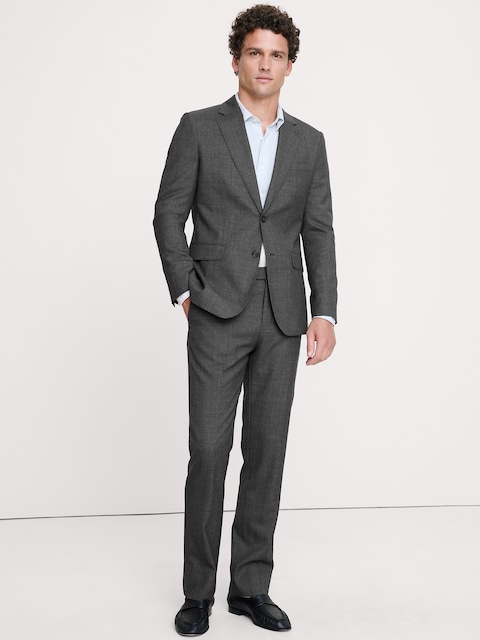 PANTALON DE COMPLET EN TISSU ITALIEN EXCLUSIF RUSTICO