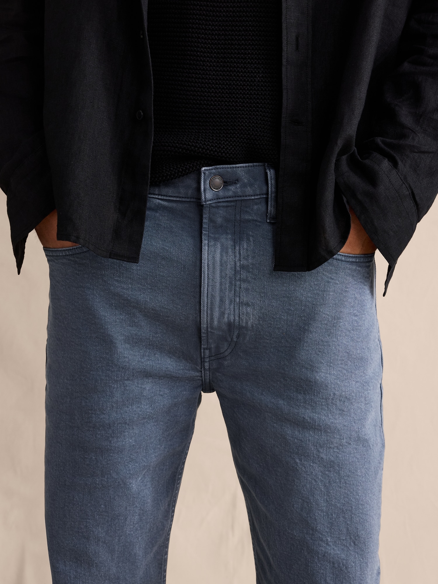 L'image numéro 3 présente Jean authentique coupe droite