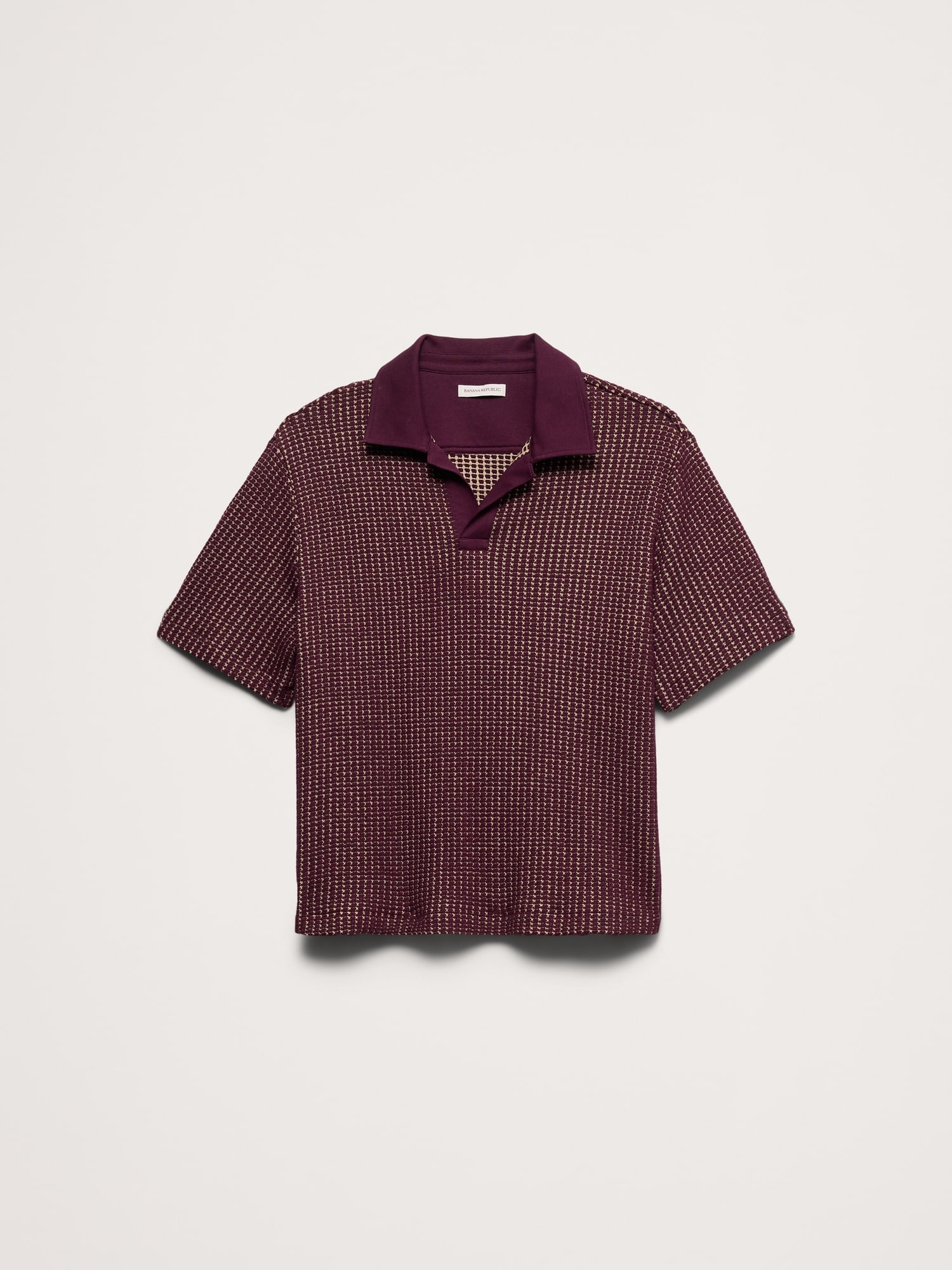 Image number 4 showing, Relaxed-Fit Waffle-Knit Polo