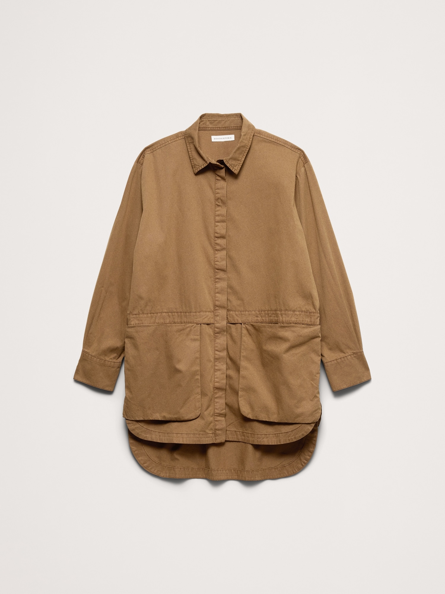 Cotton Twill Utility Tunic