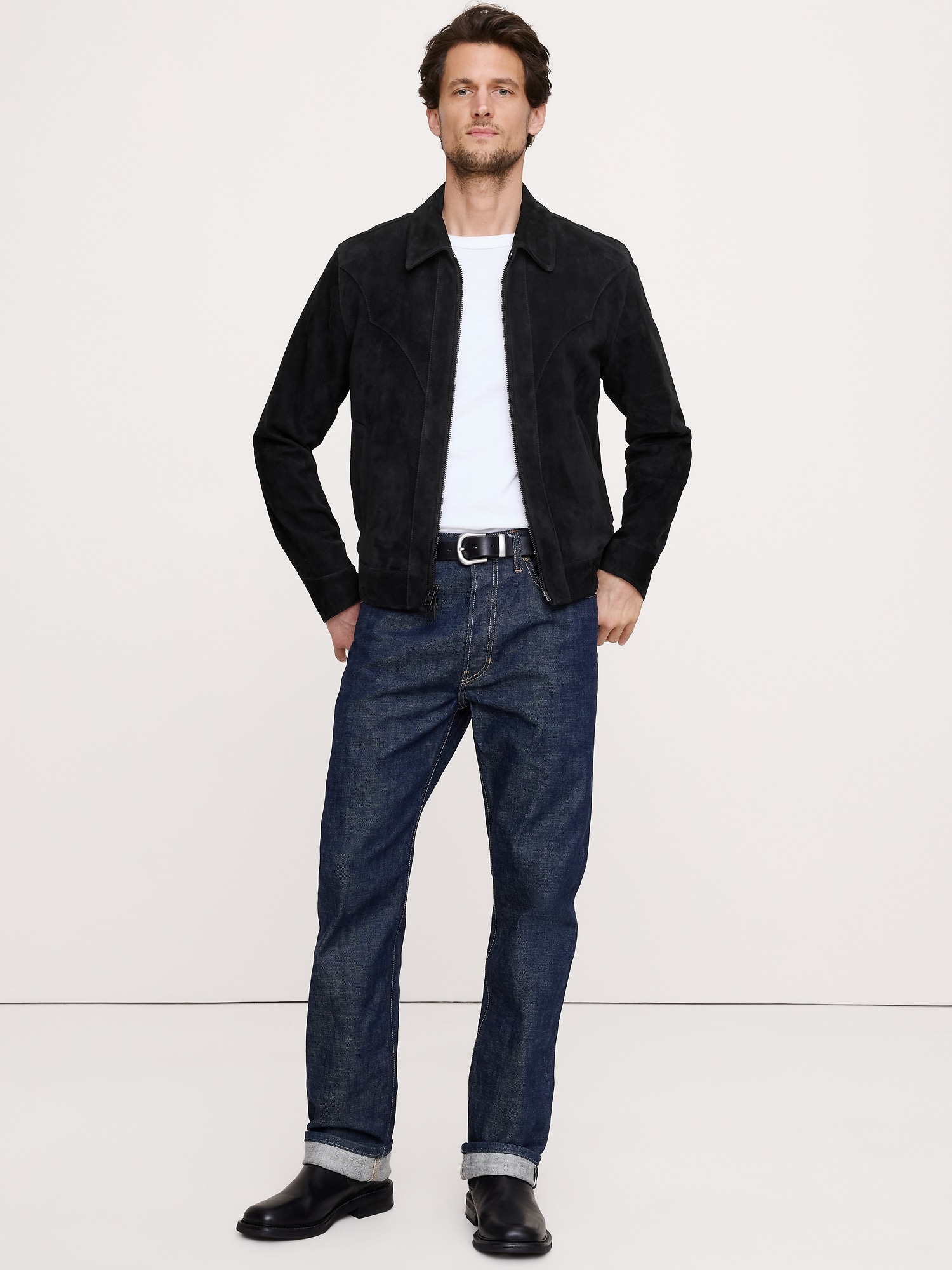 Image number 4 showing, Suede Western Jacket