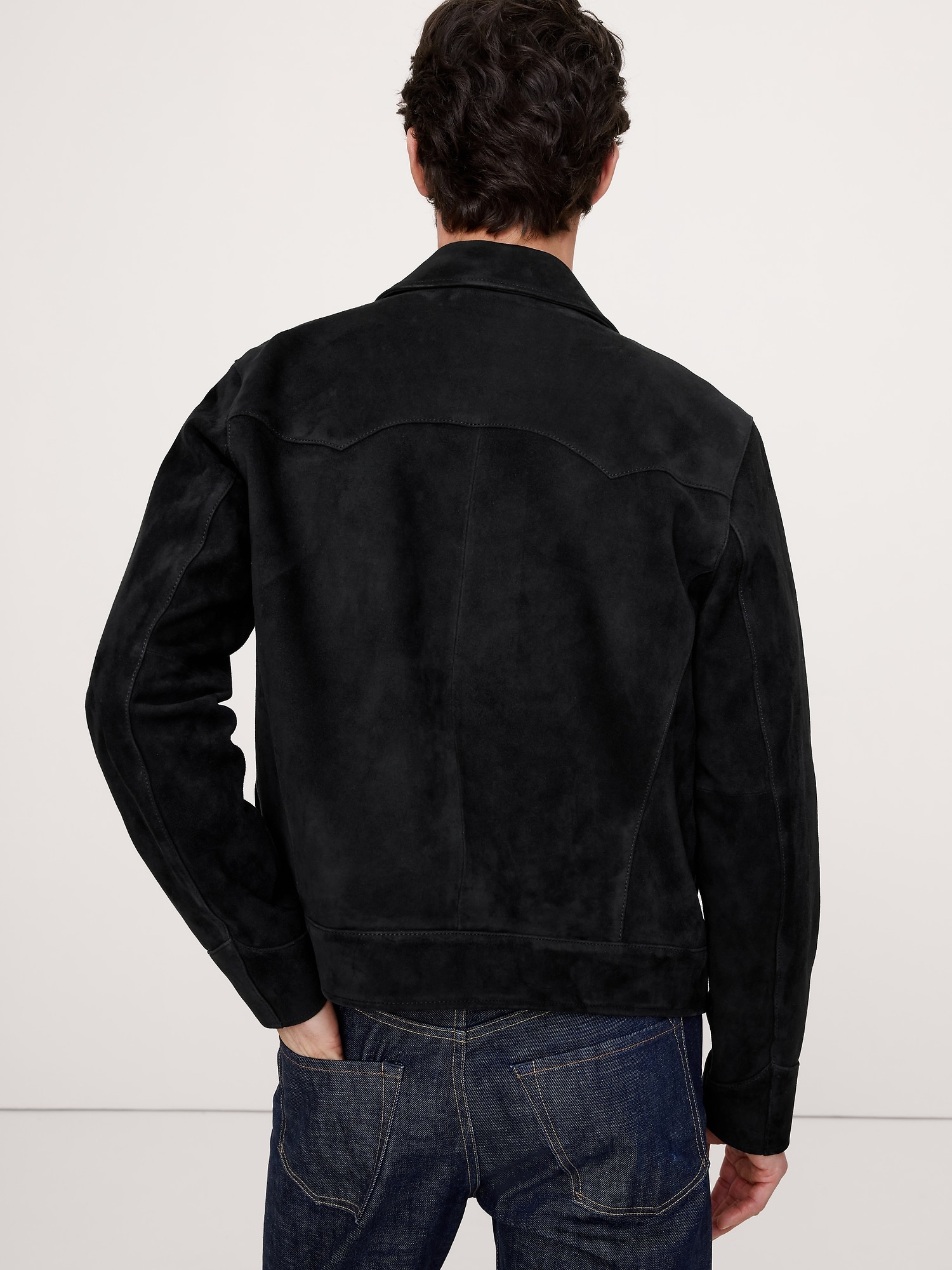 Image number 3 showing, Suede Western Jacket