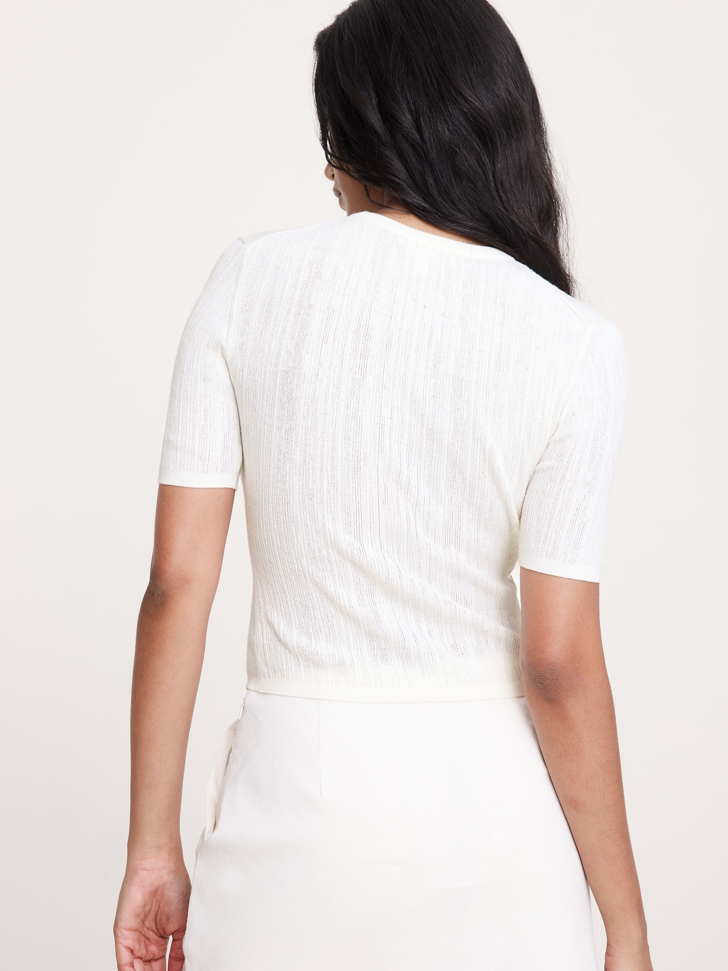 Image number 2 showing, Crinkle Knit Top