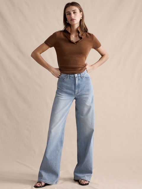 LE CÉLÈBRE JEAN CLASSIQUE À JAMBE LARGE