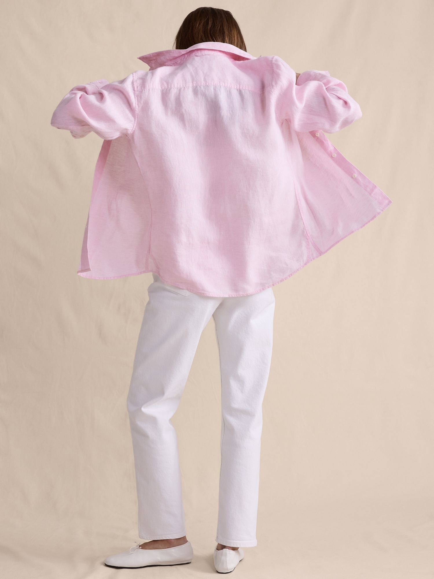 L'image numéro 2 présente Jean droit à taille haute des années 90