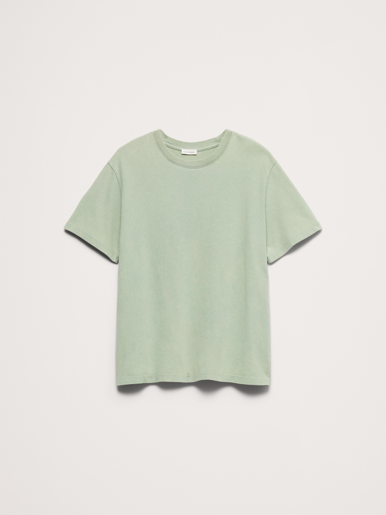 Image number 6 showing, Sueded Cotton Crew-Neck T-Shirt