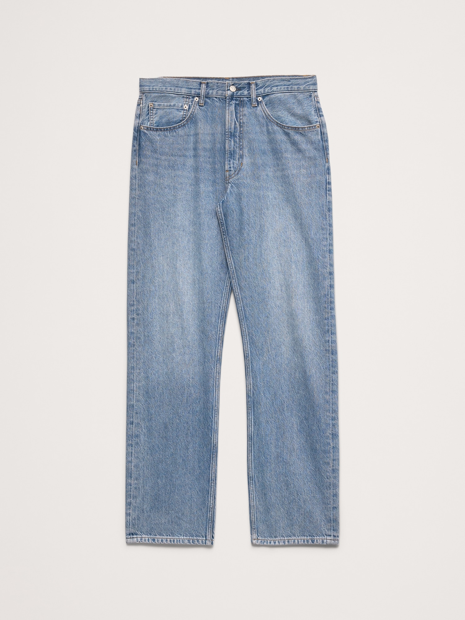 Image number 5 showing, Relaxed-Straight Lightweight Jean