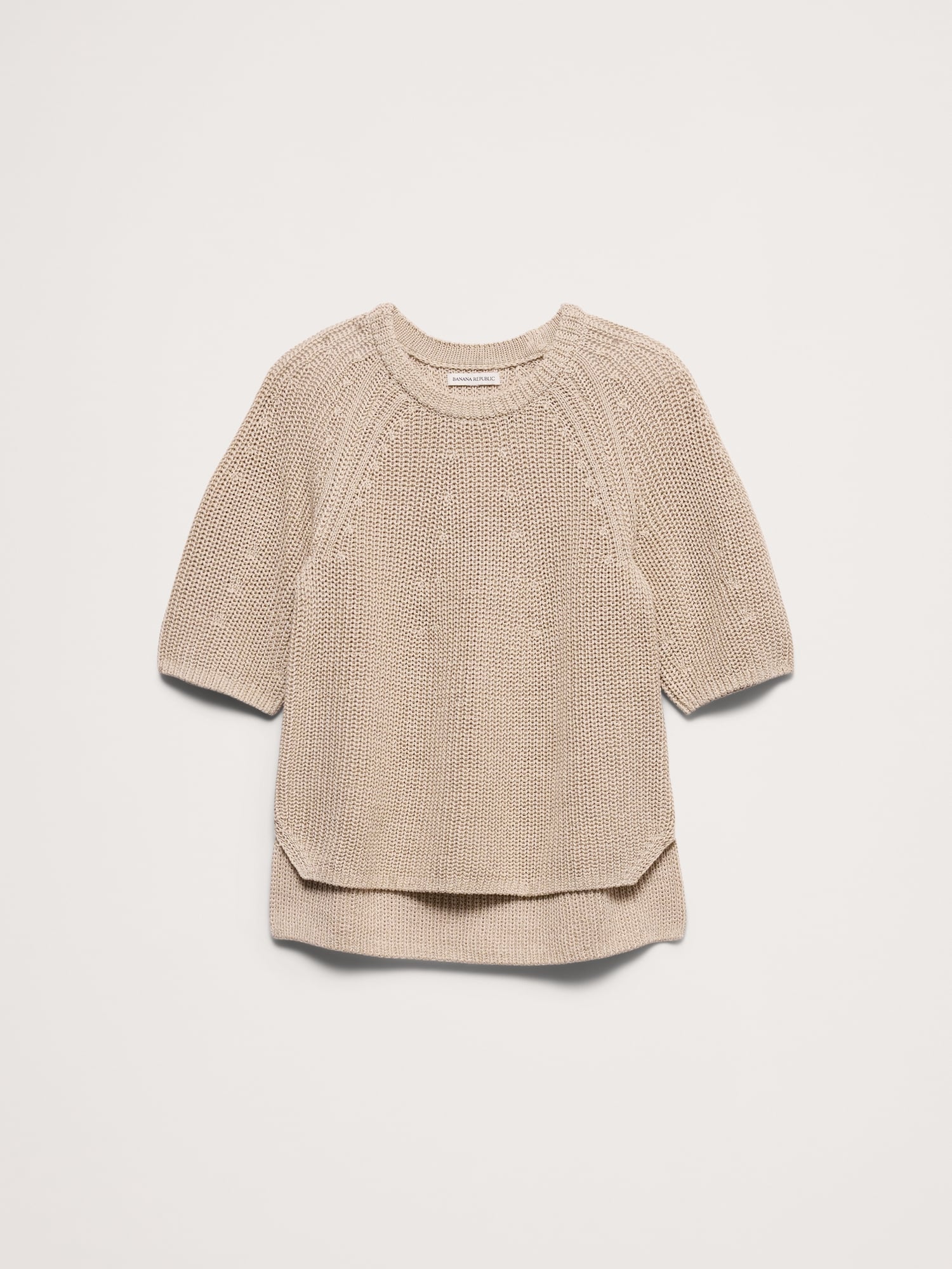 Image number 2 showing, Cotton Puff-Sleeve Sweater