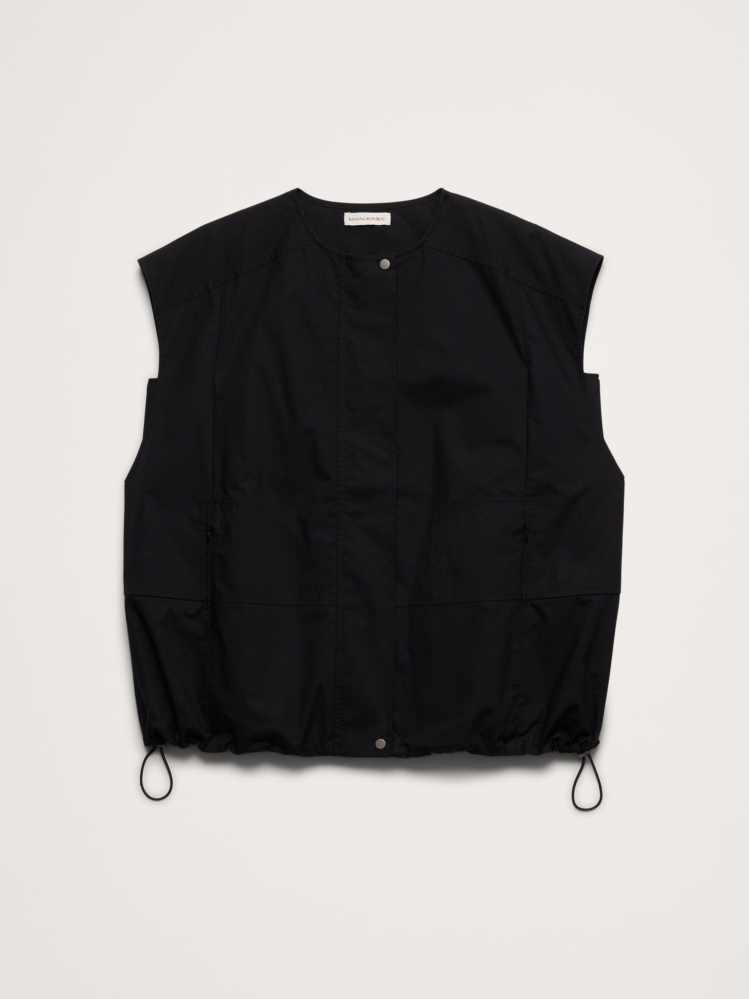 Image number 4 showing, Cotton Poplin Bubble-Hem Top