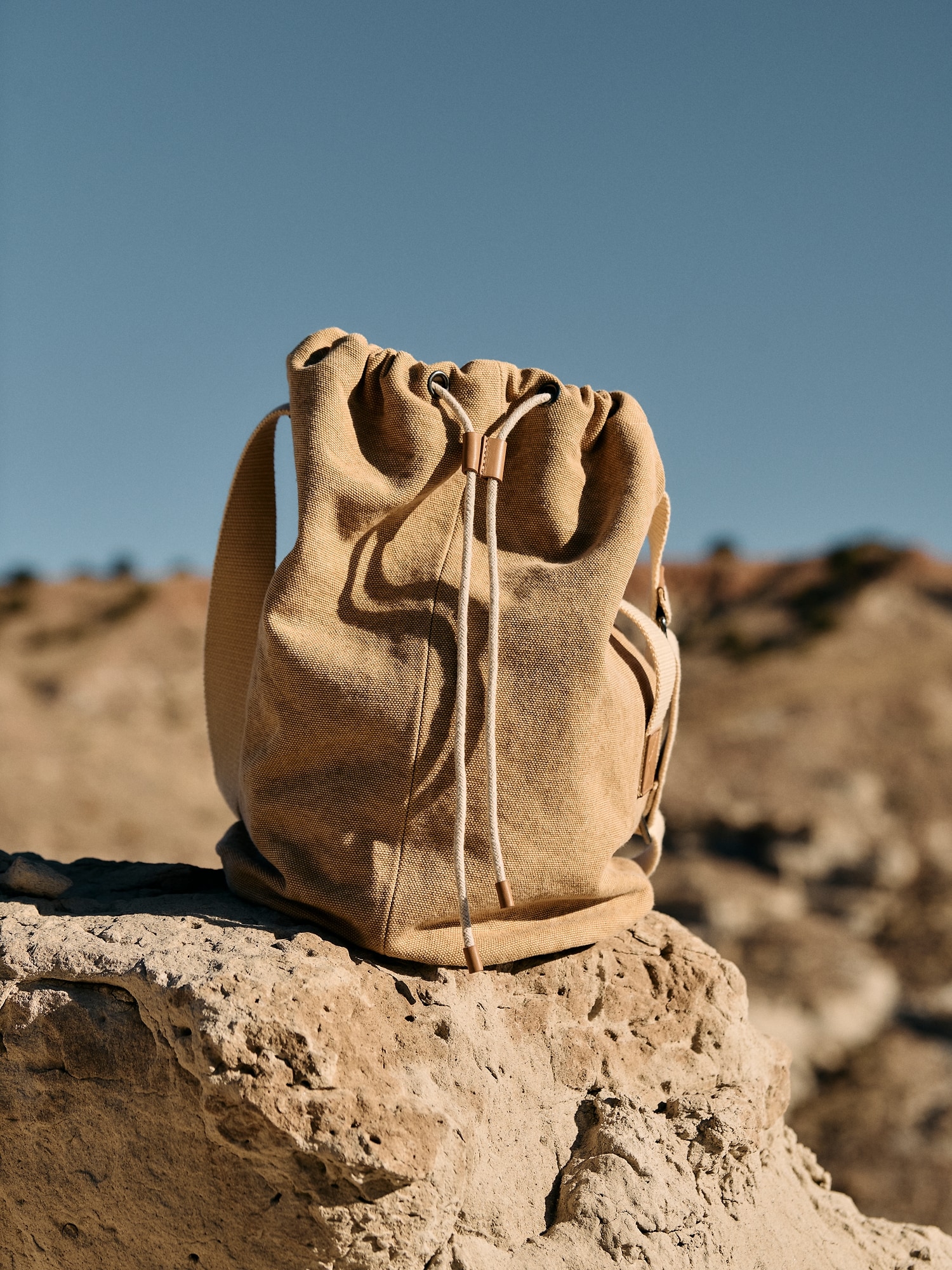 L'image numéro 6 présente Sac à bandoulière en toile de coton