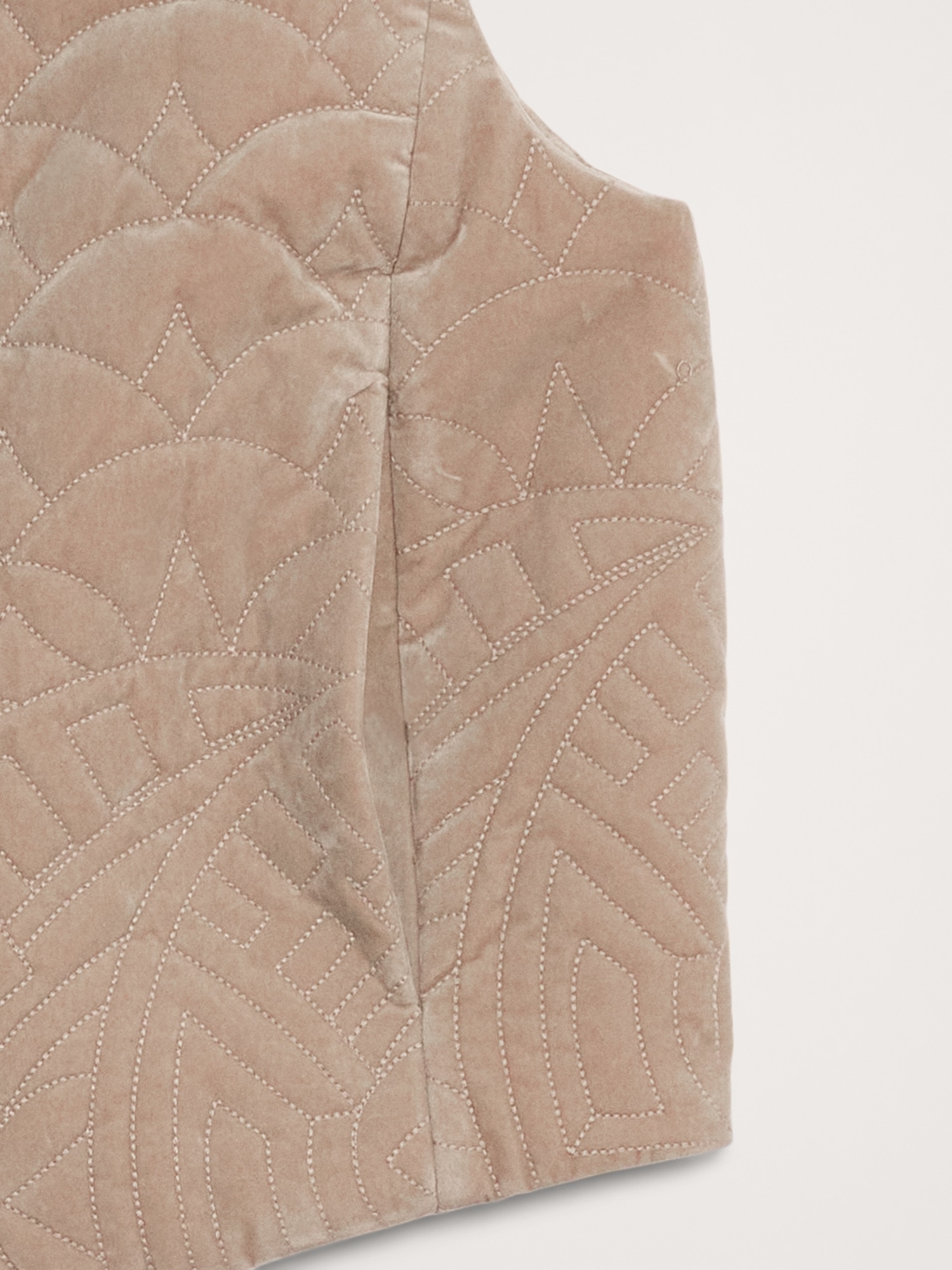 Image number 8 showing, Quilted Velvet Vest