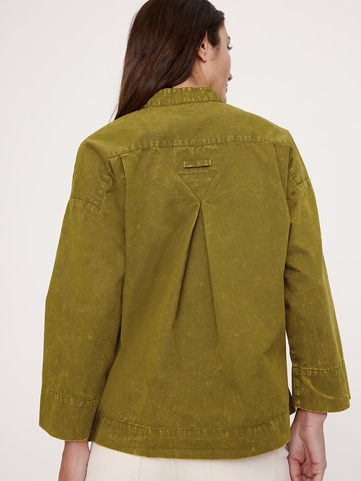 L'image numéro 2 présente Haut à enfiler en coton