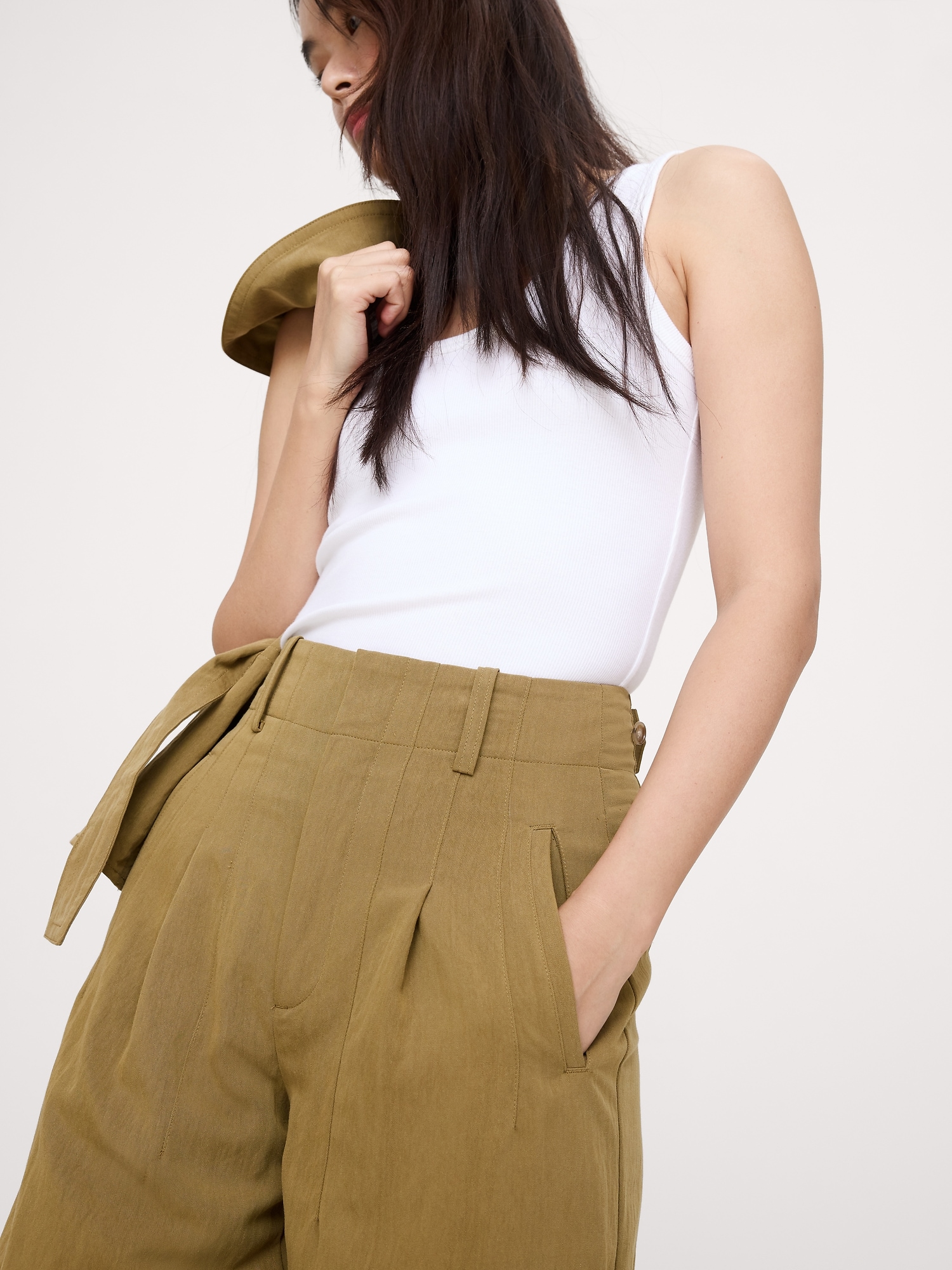 Image number 4 showing, Heritage Wide-Leg Utility Pant