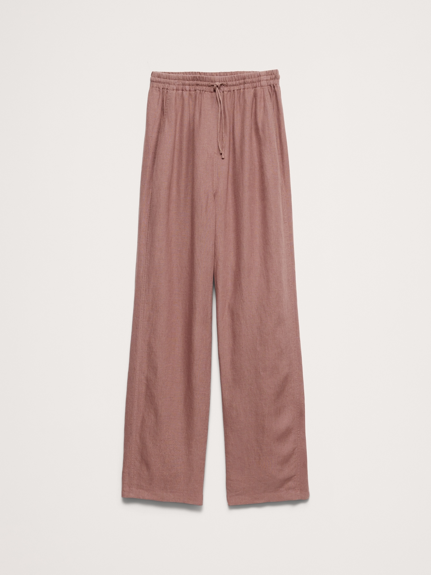 Image number 7 showing, The Getaway Straight-Leg Pull-On Pant in Linen