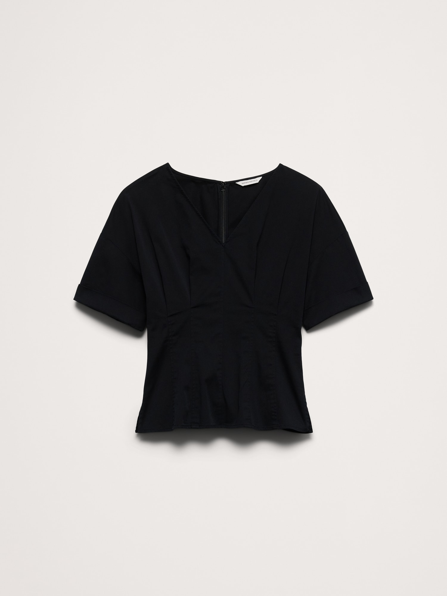 Image number 7 showing, Soft Cotton Fitted Waist Top