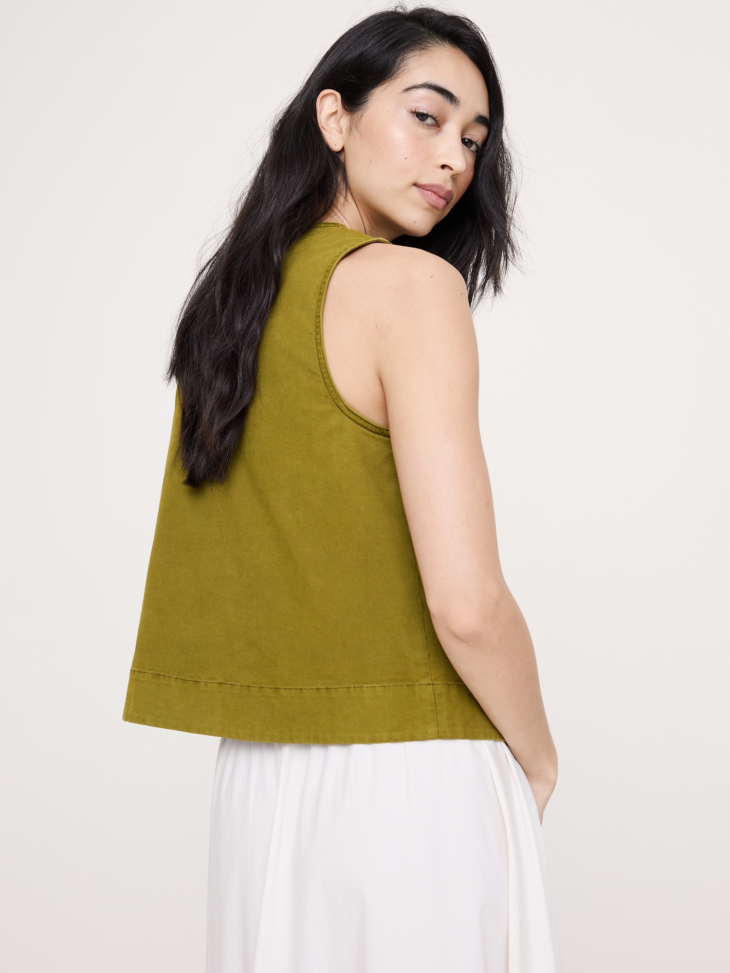 Image number 8 showing, Cotton Canvas Tank