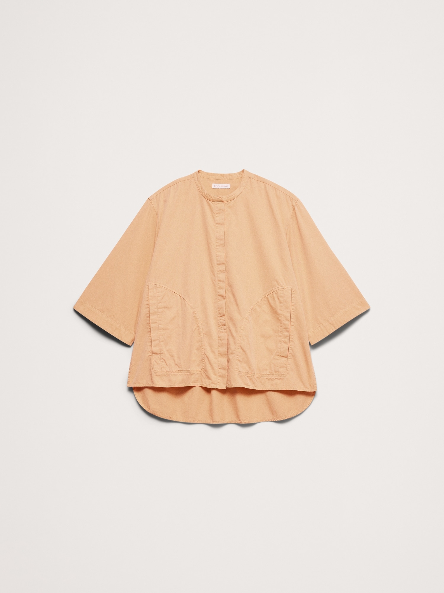 L'image numéro 4 présente Tunique en coton surteint