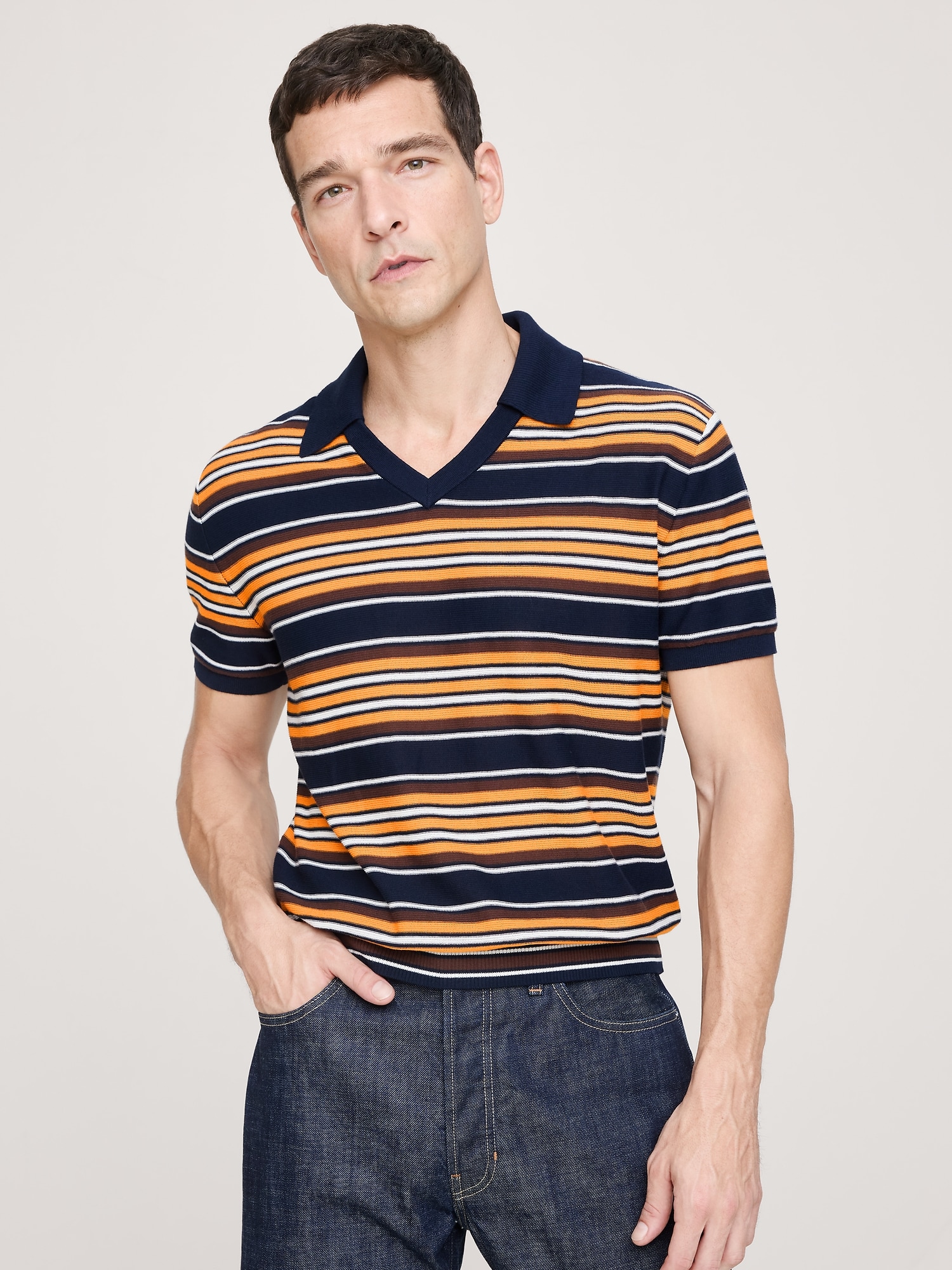 CHANDAIL POLO EN COTON