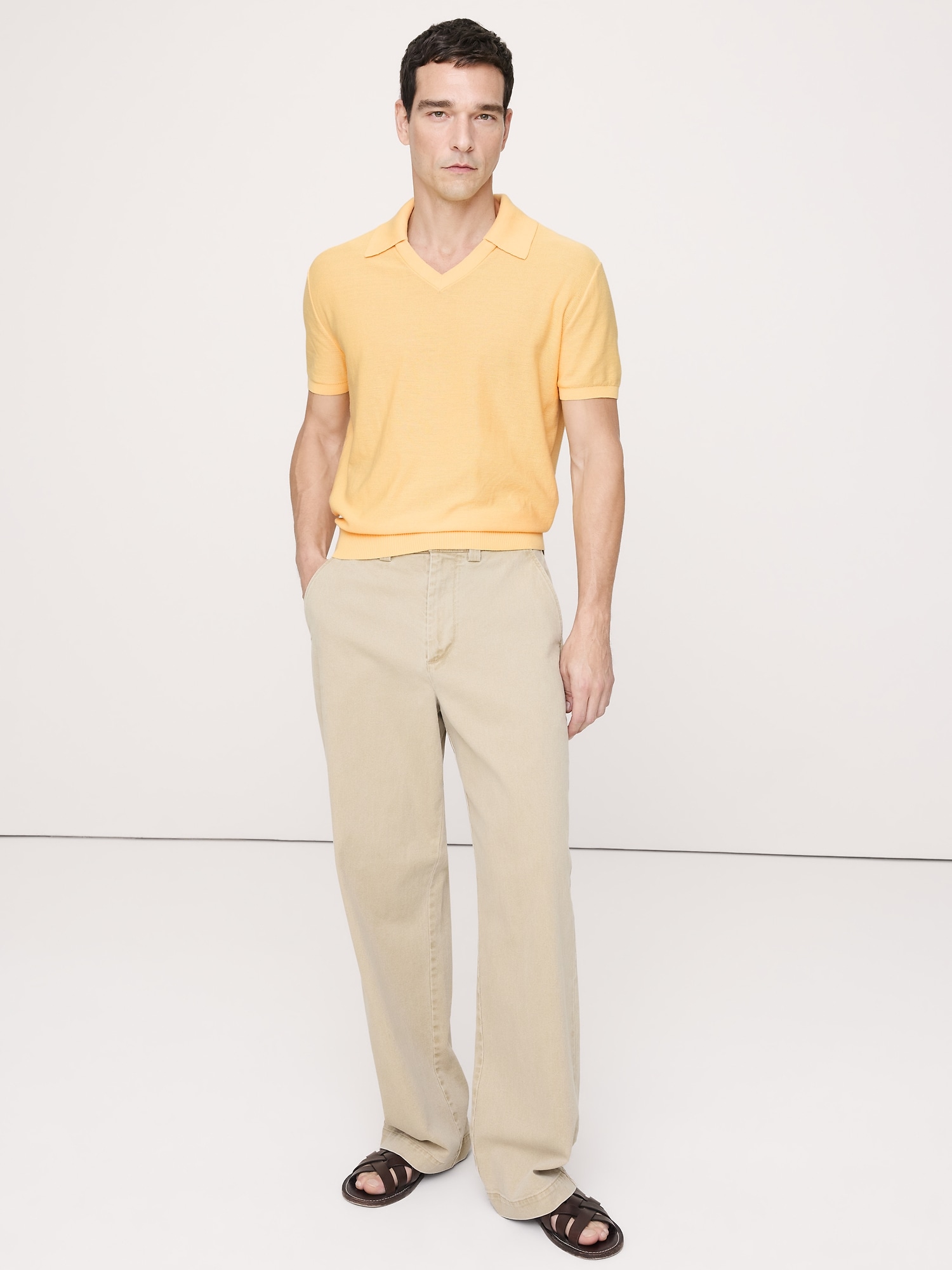 CHANDAIL POLO EN COTON