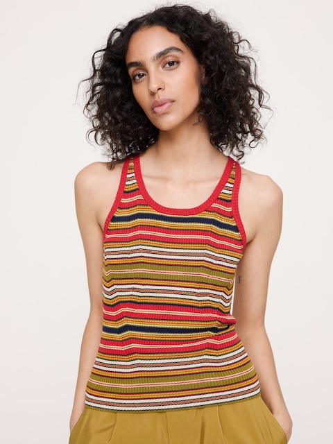 CAMISOLE EN COTON CÔTELÉE