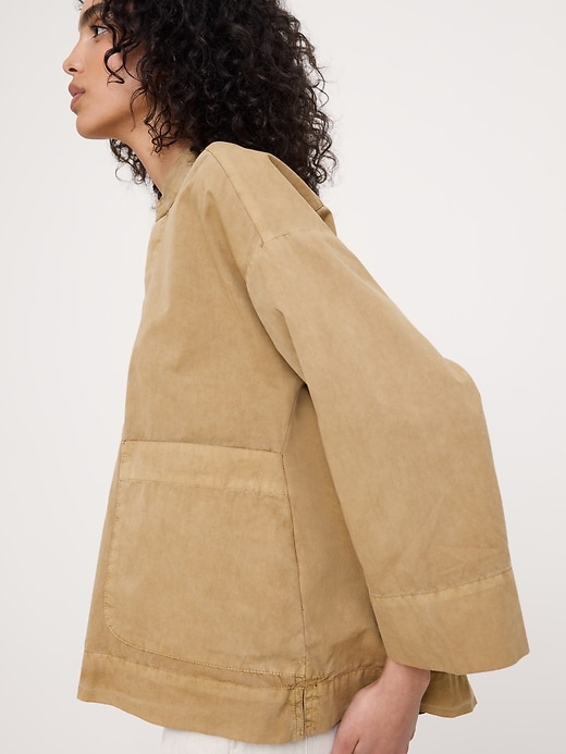 L'image numéro 6 présente Haut à enfiler en coton