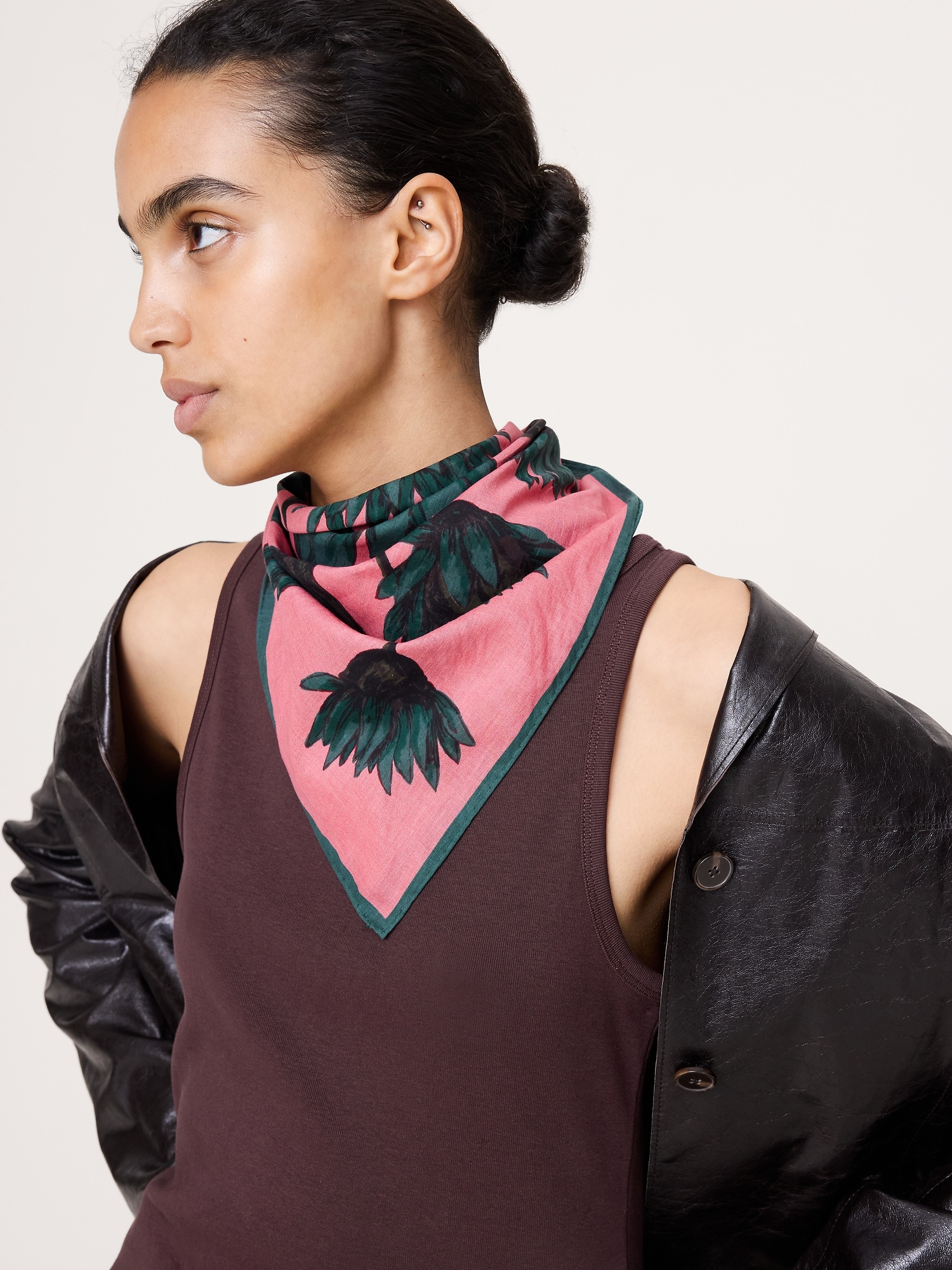 L'image numéro 2 présente Bandana en coton