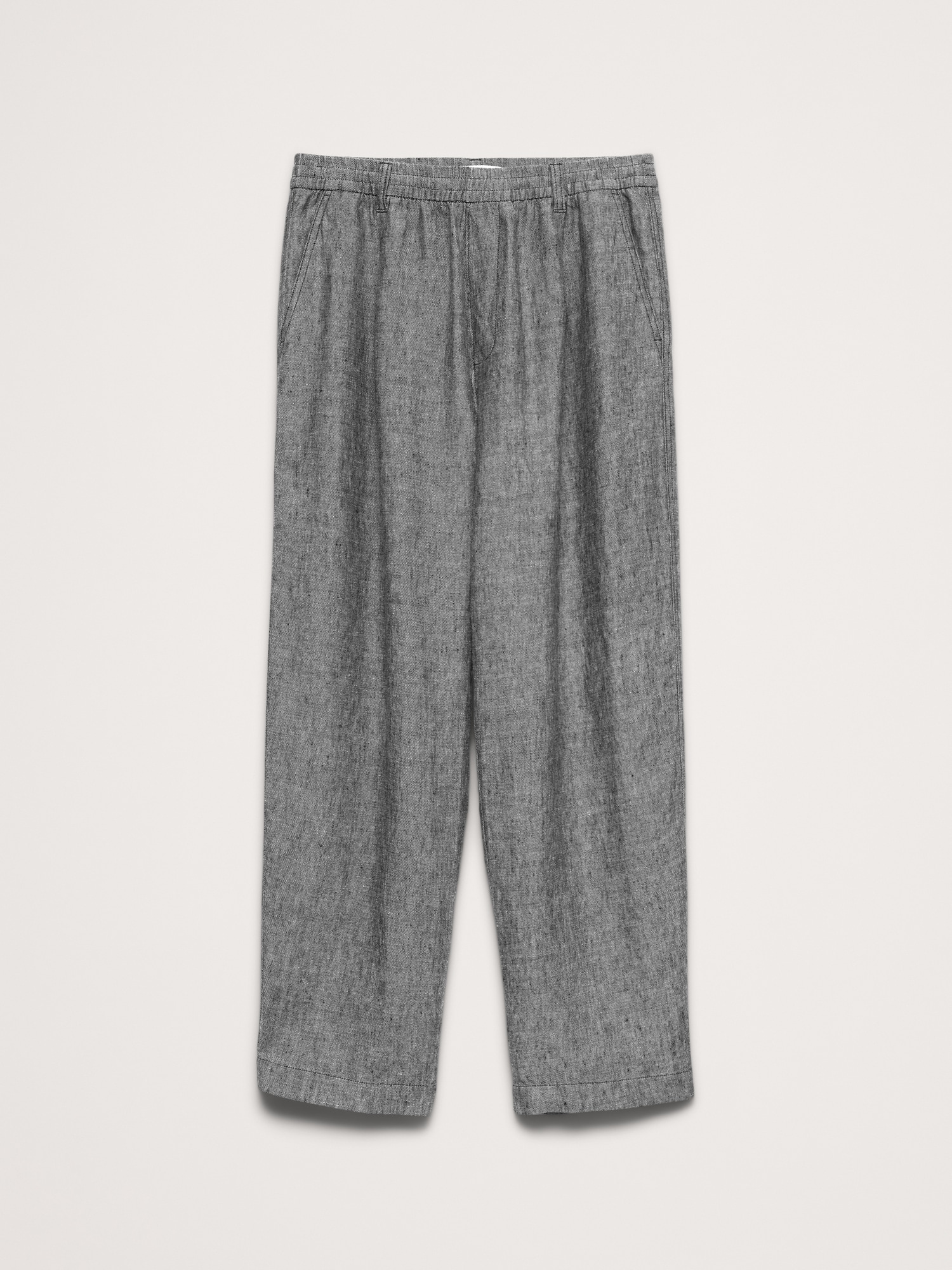 Image number 4 showing, Loose Linen Pull-on Beach Pant