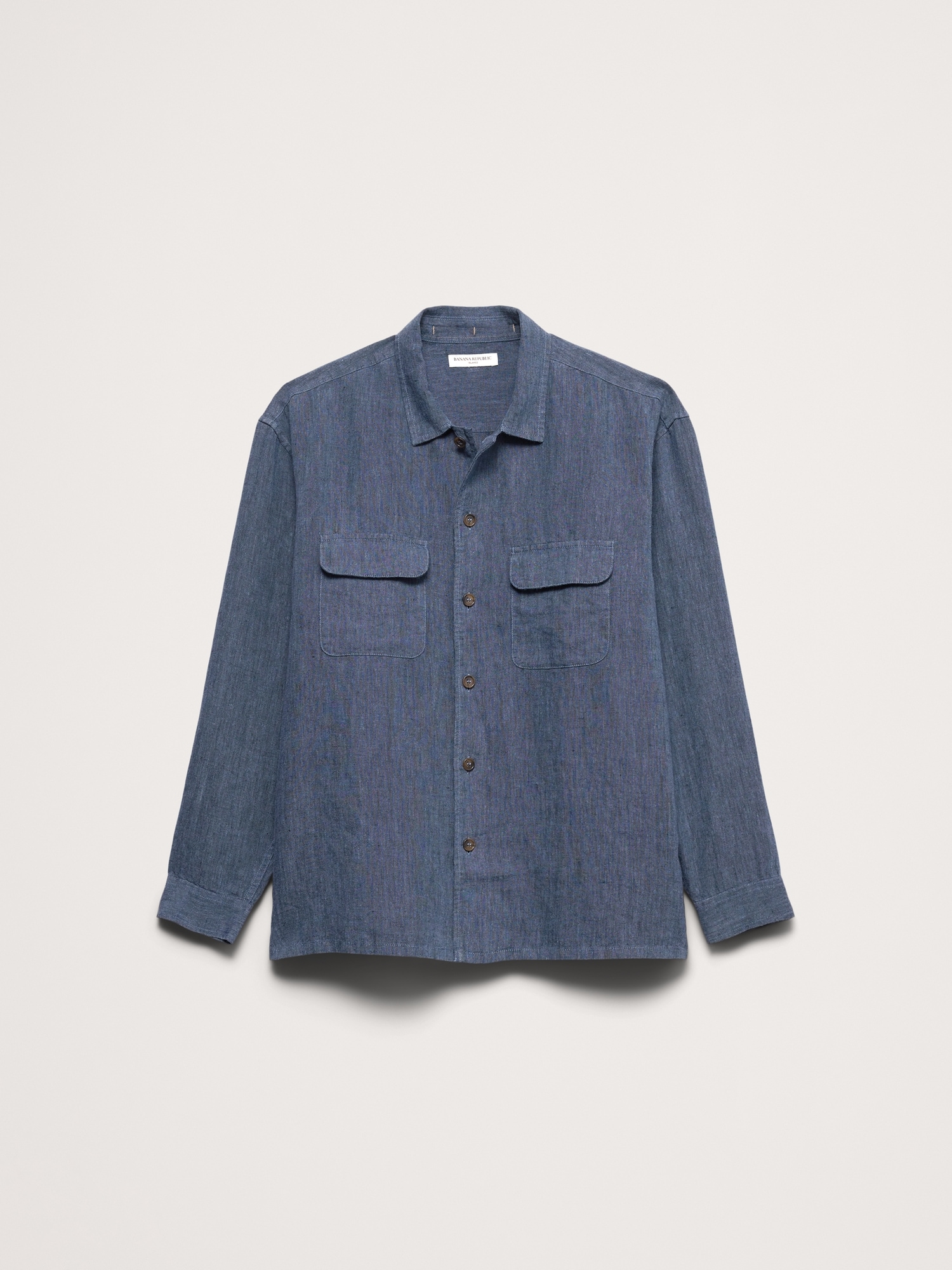 Image number 4 showing, Relaxed-Fit Linen Resort Shirt