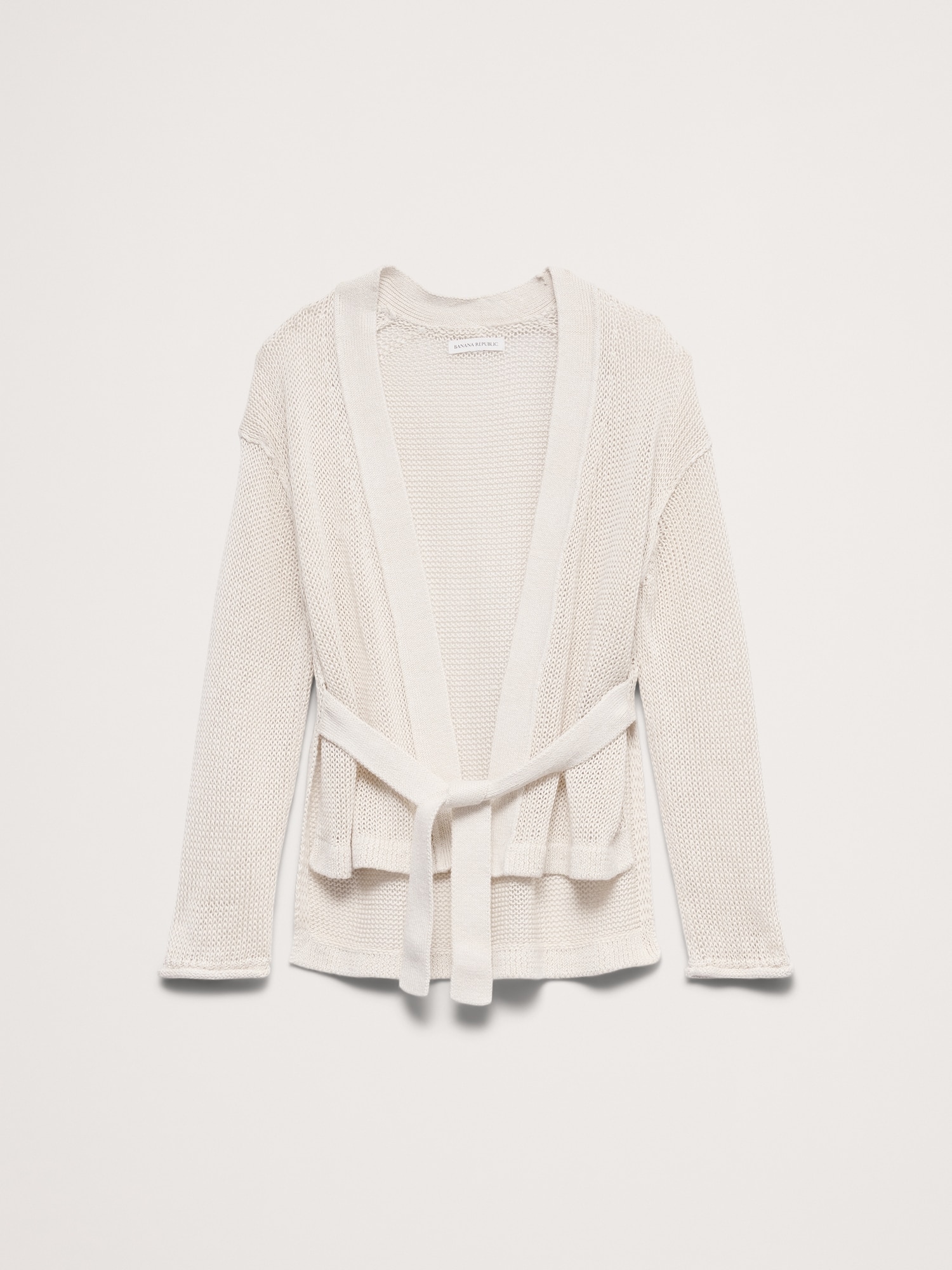 Image number 4 showing, Heirloom Linen Wrap Cardigan