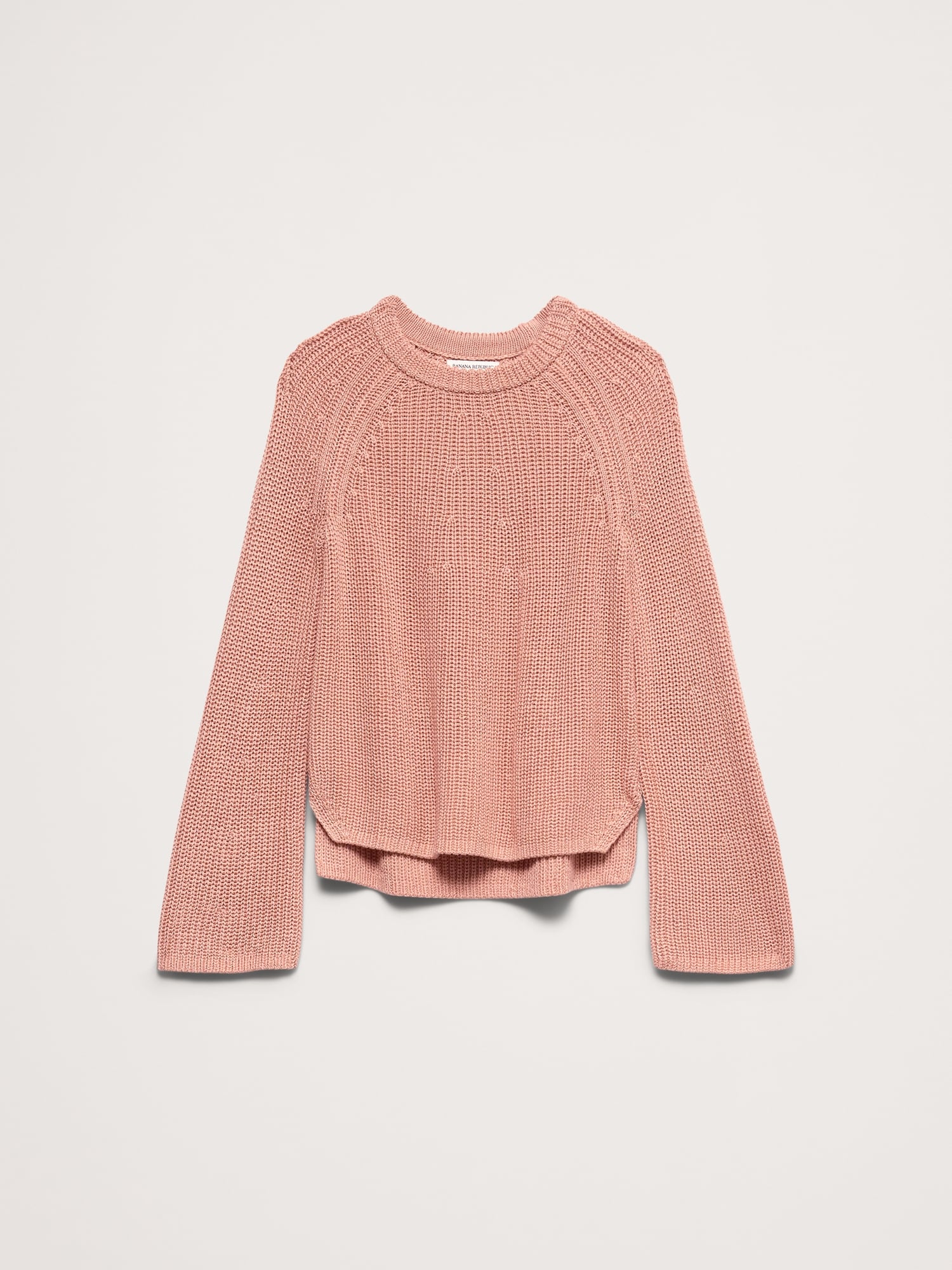 L'image numéro 2 présente Chandail en coton à manches évasées