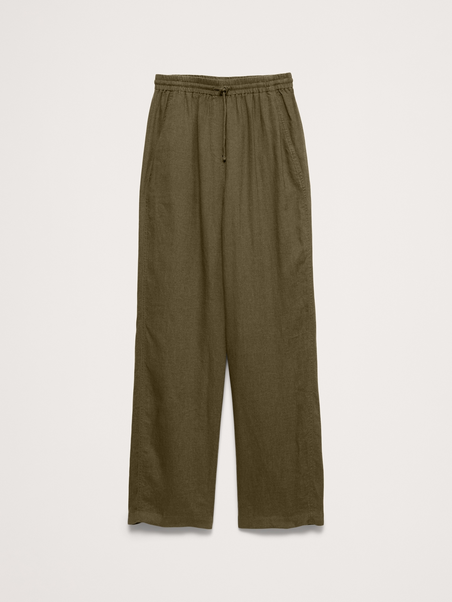 Image number 5 showing, The Getaway Straight-Leg Pull-On Pant in Linen