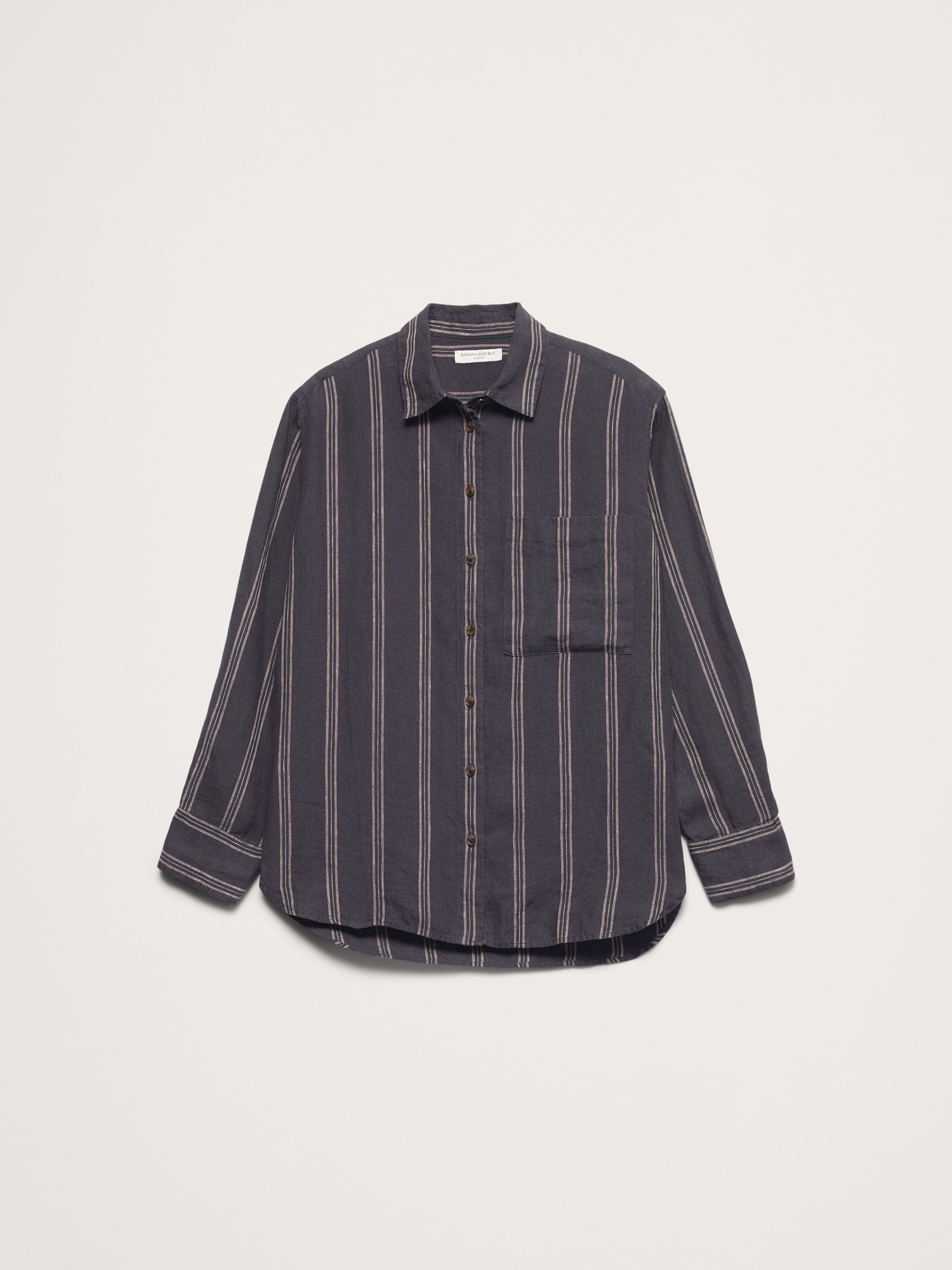 Image number 5 showing, The Oversized Linen Shirt