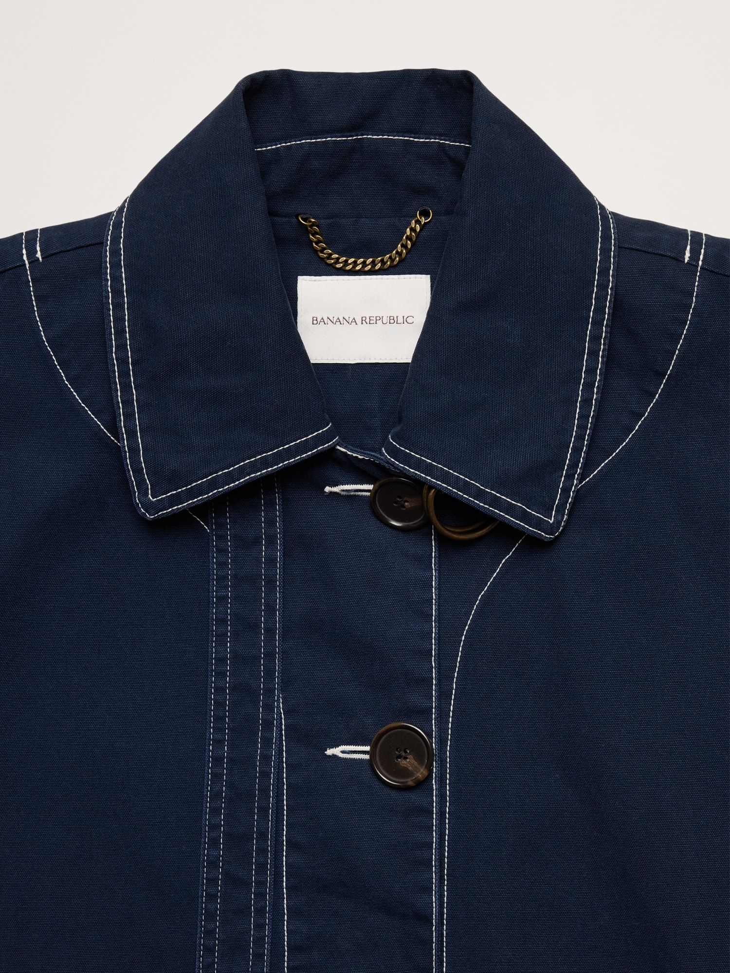 Image number 6 showing, Cotton Twill Cape