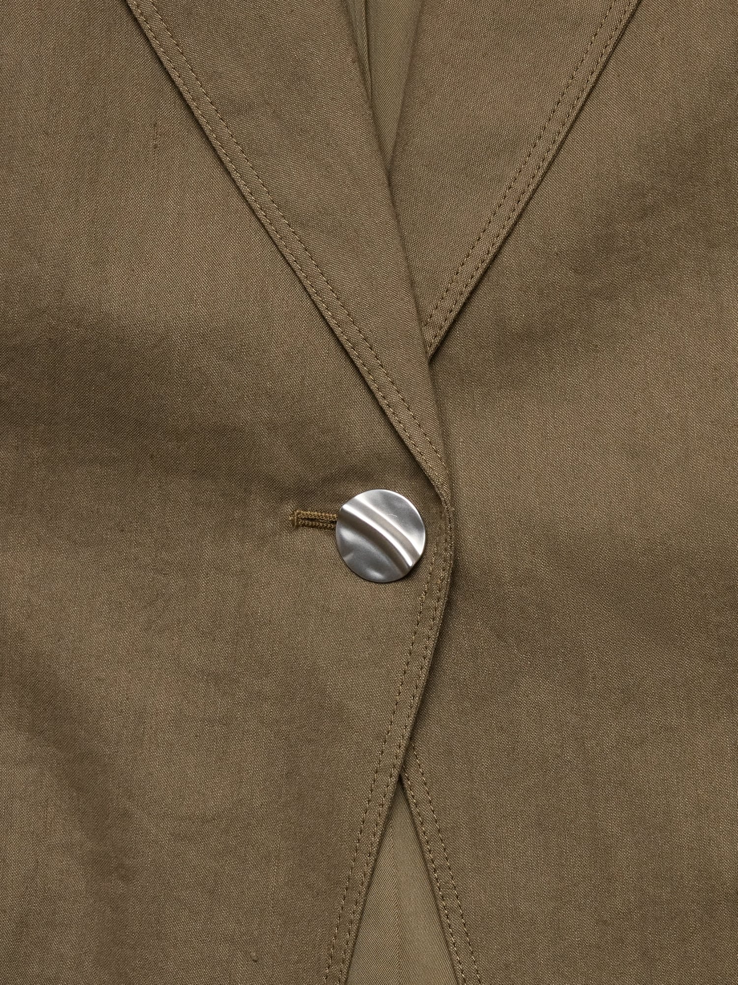 Image number 6 showing, Stretch Linen-Viscose Long Blazer