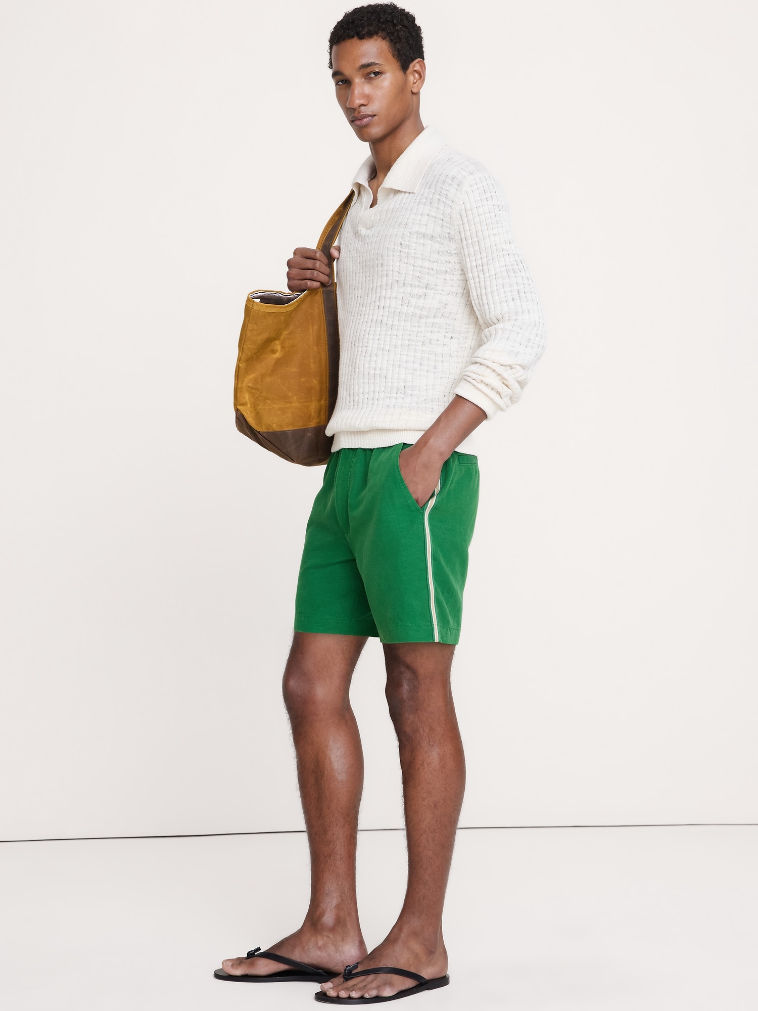 7" Tencel™-Linen Short