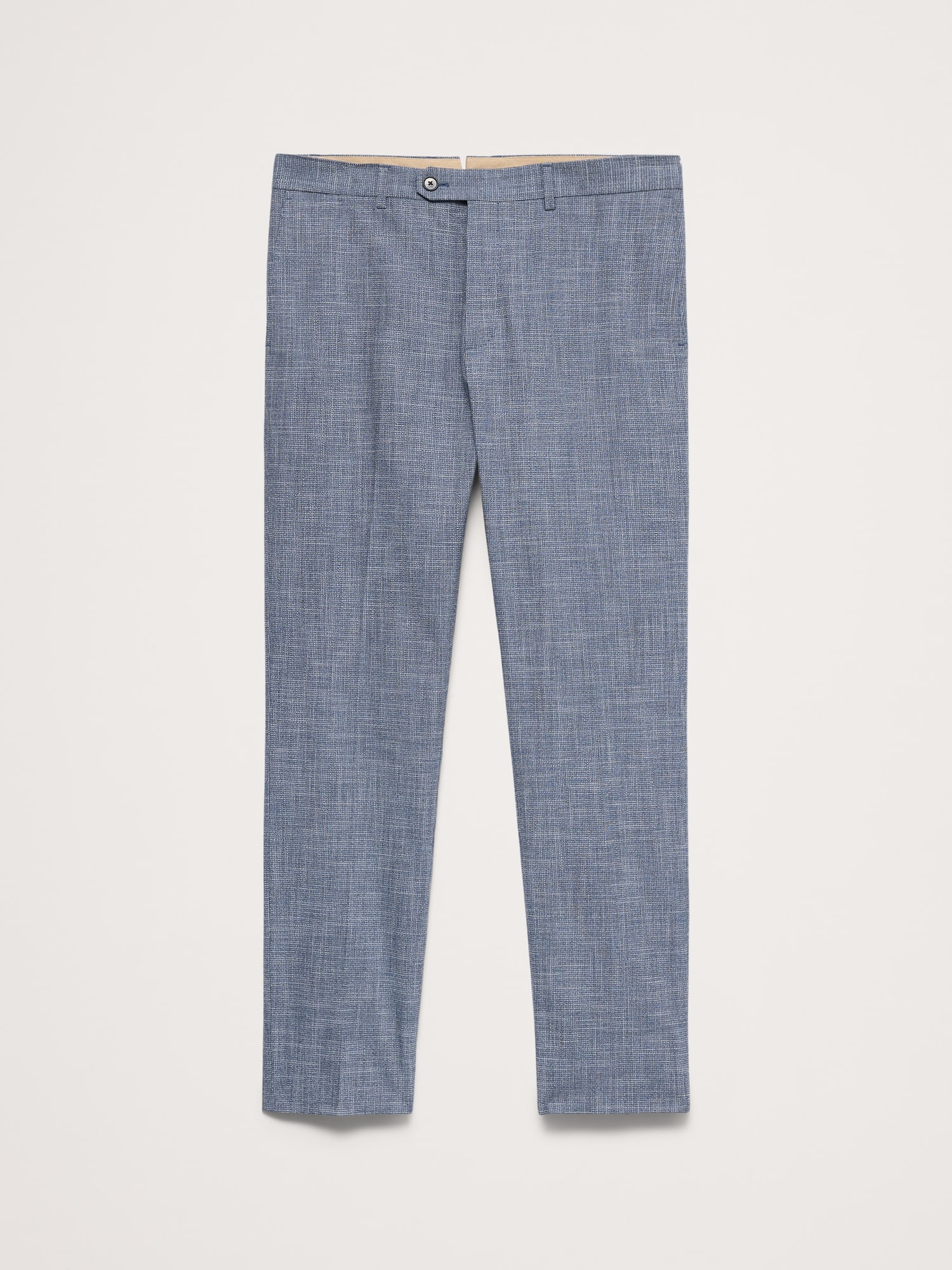 L'image numéro 4 présente Pantalon habillé infroissable à coupe étroite