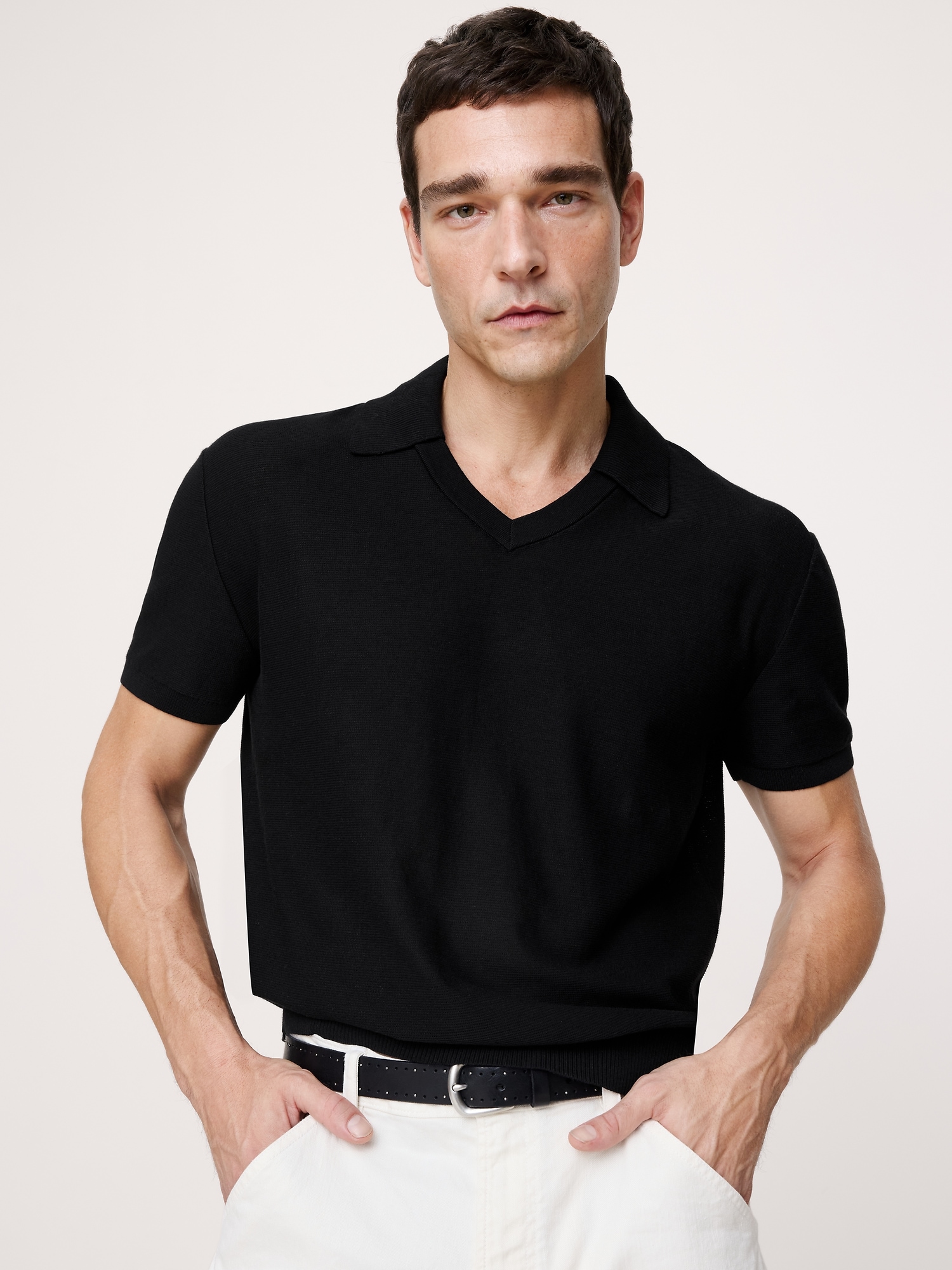 CHANDAIL POLO EN COTON