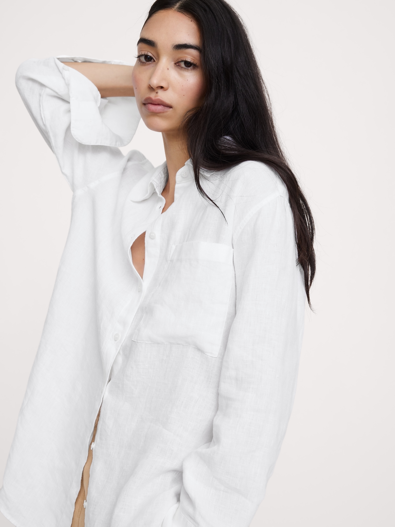 The Oversized Linen Shirt