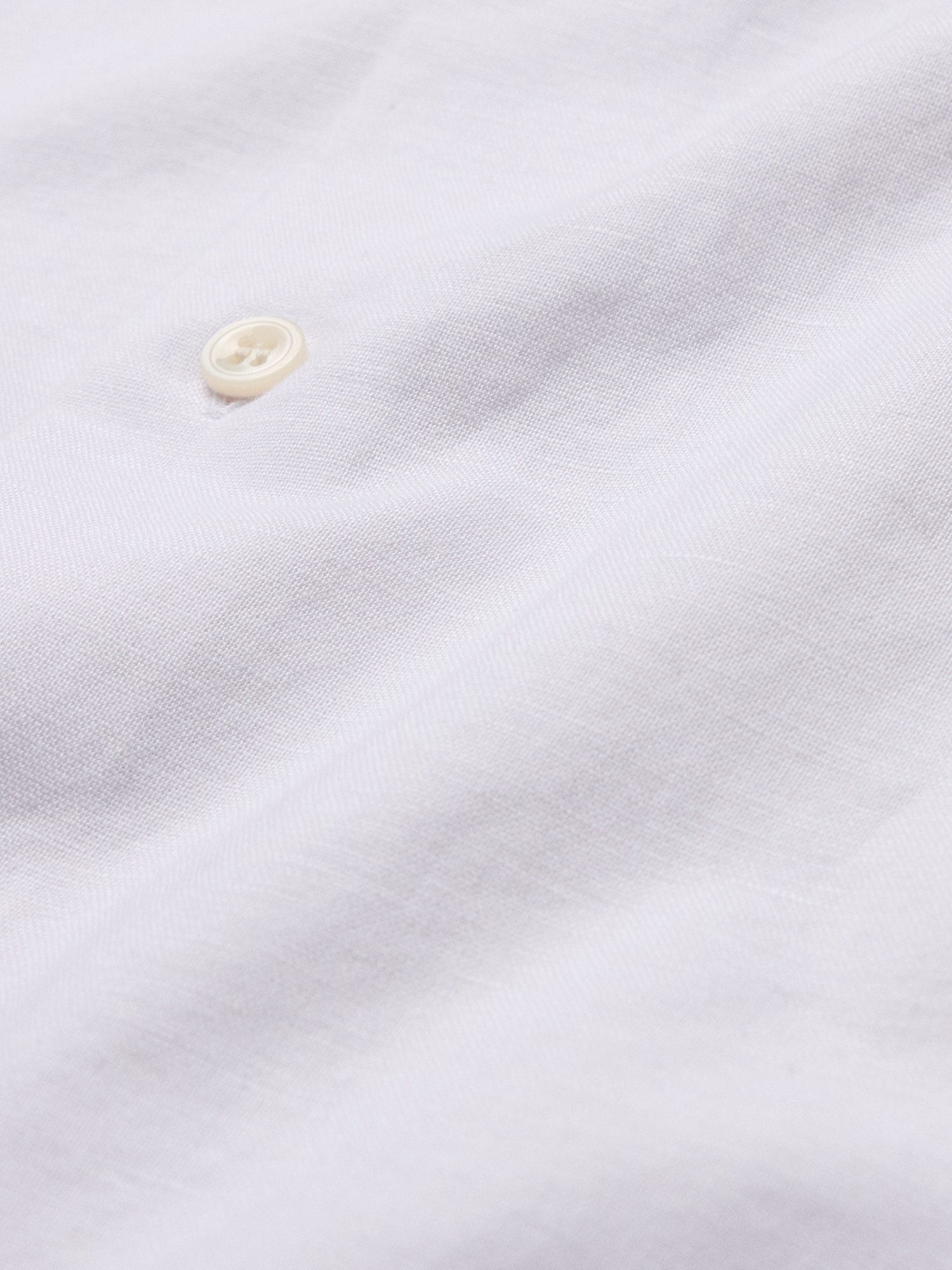 Image number 8 showing, Slim-Fit Linen-Cotton Dress Shirt