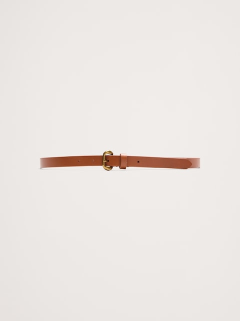 CEINTURE FINE EN CUIR