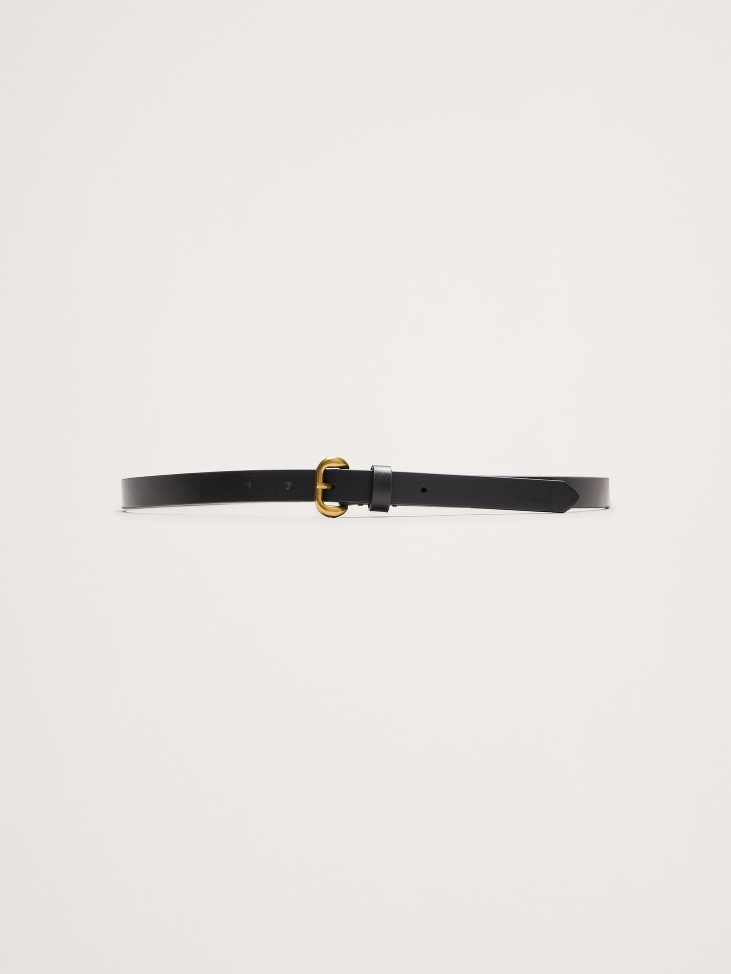 Image number 1 showing, Slim Leather Belt