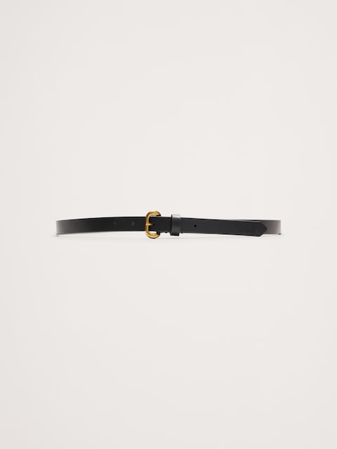 CEINTURE FINE EN CUIR