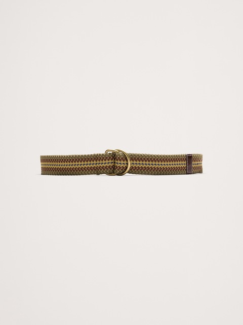 CEINTURE TISSÉE À ANNEAUX